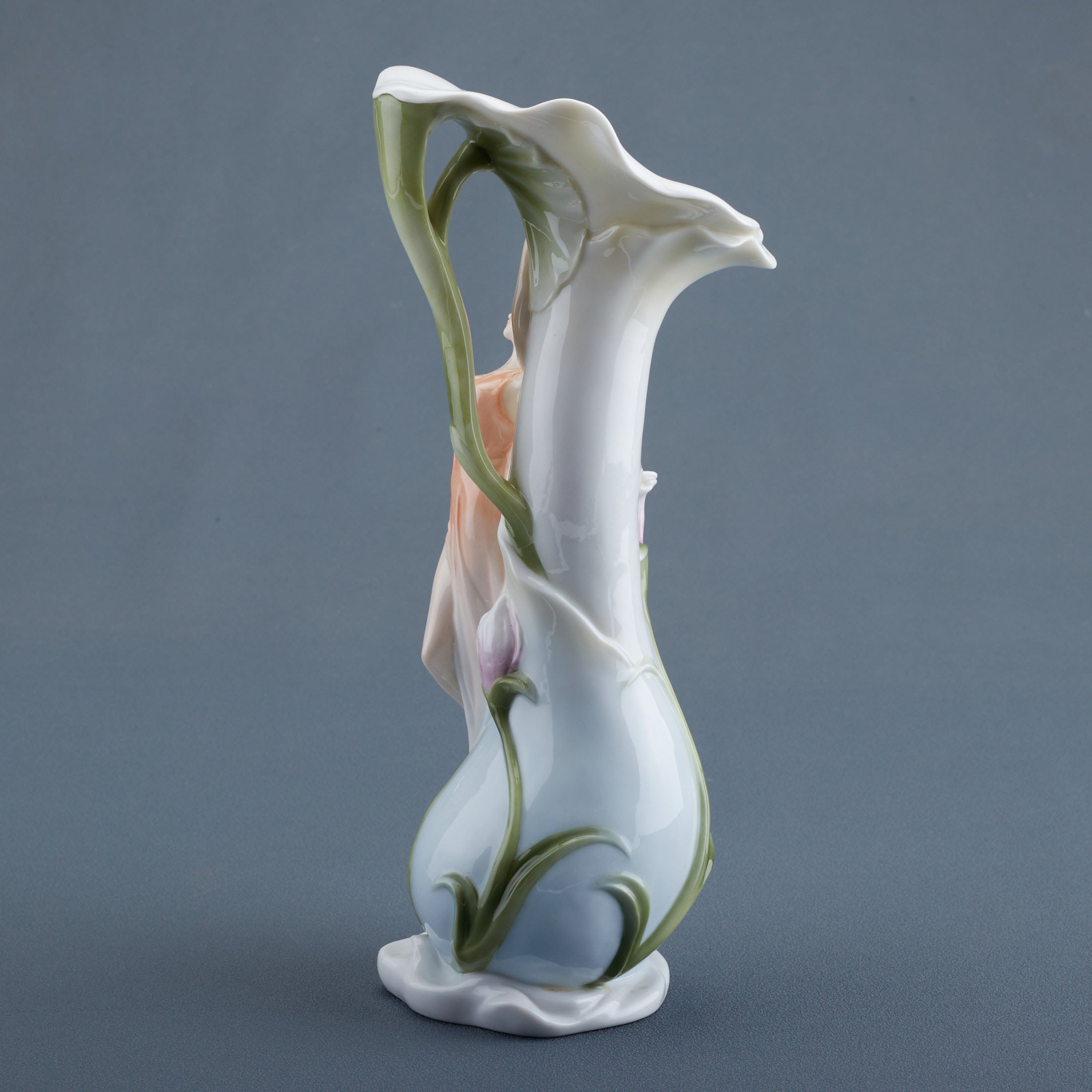 Leaning Girl Vase