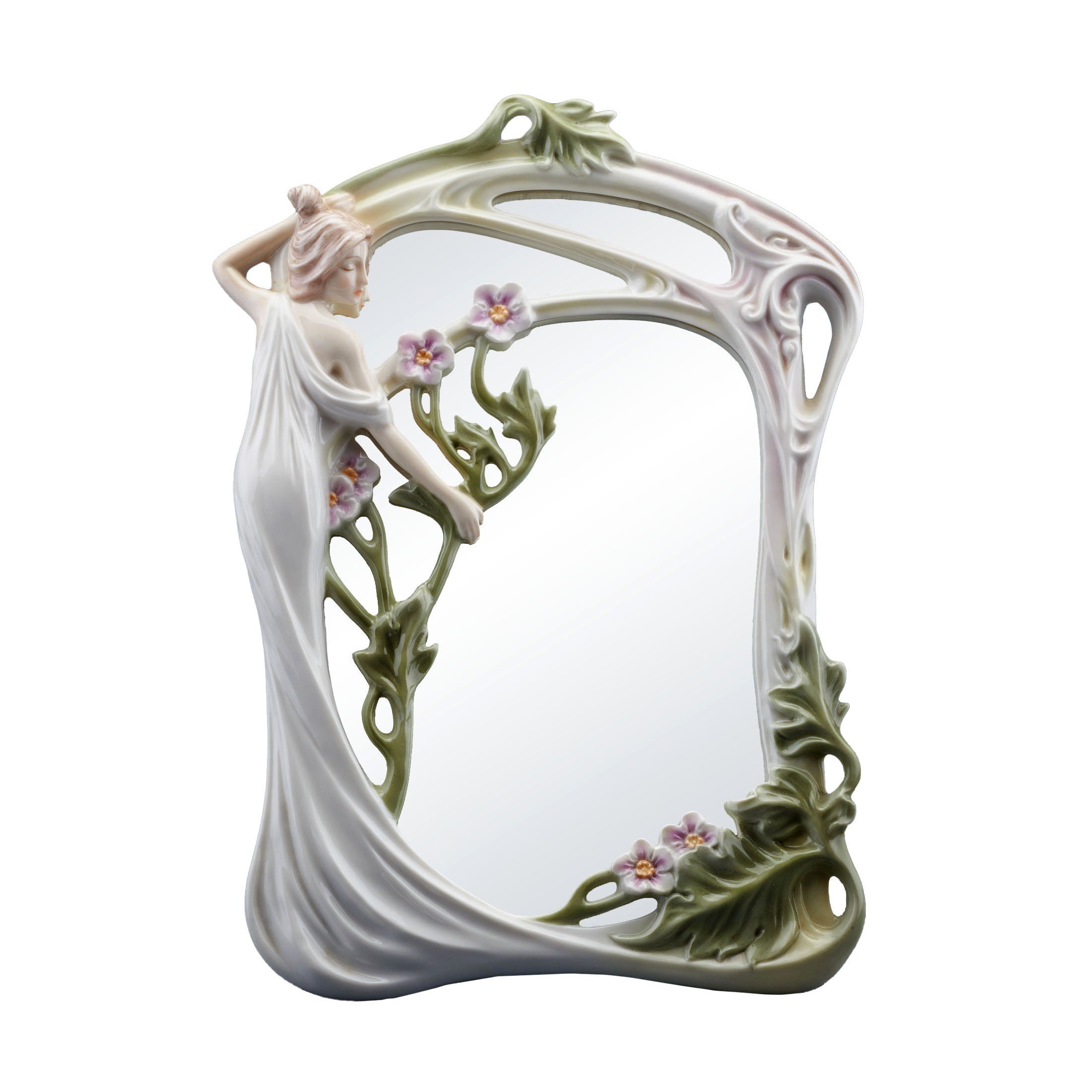 Maiden and Geranium Mirror
