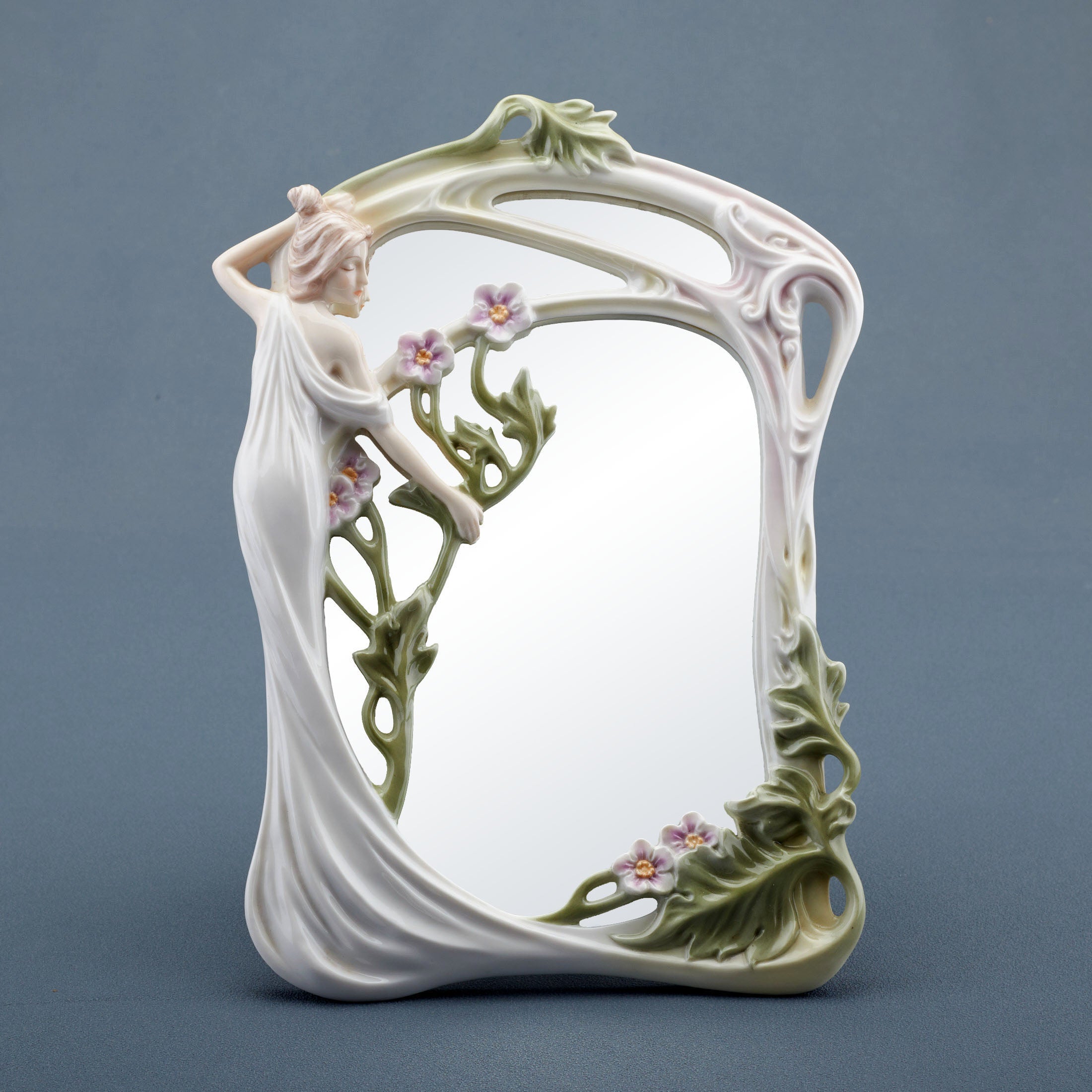 Maiden and Geranium Mirror