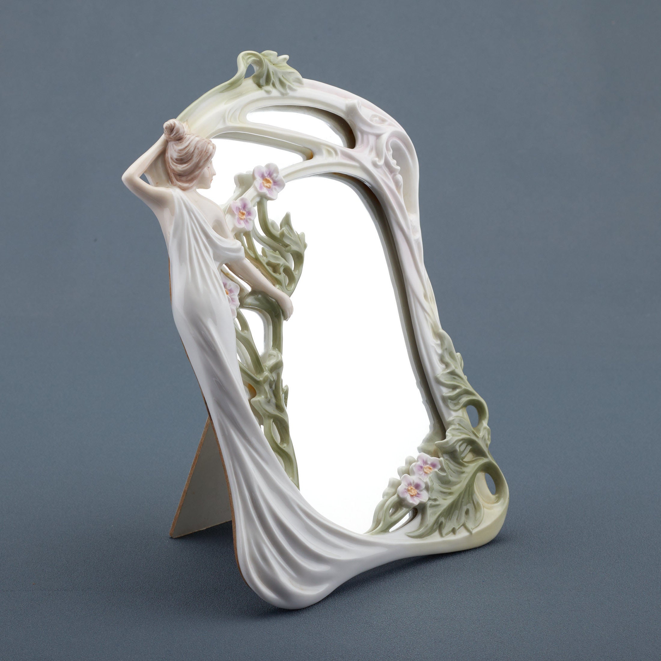 Maiden and Geranium Mirror