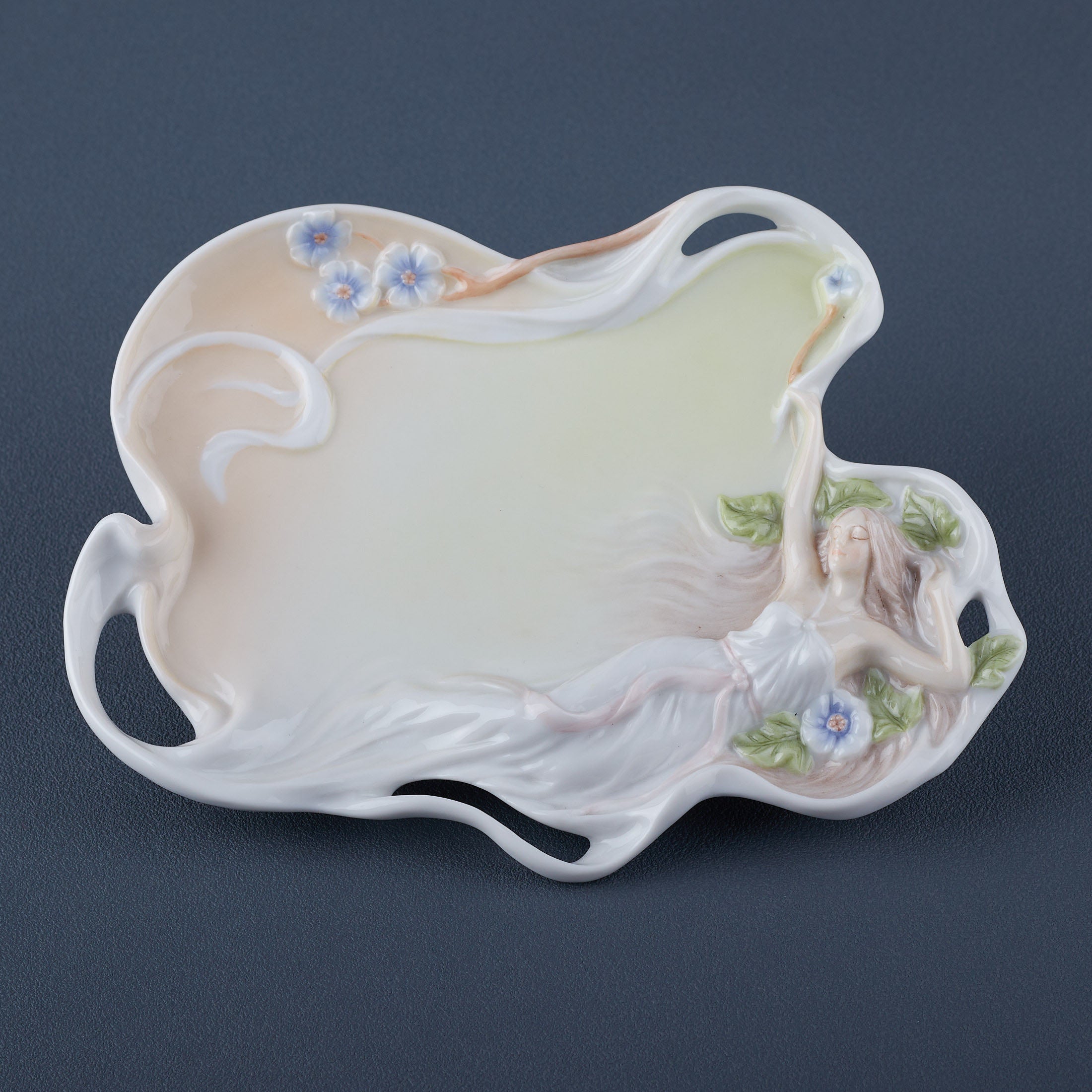 Maiden and Violet Tray
