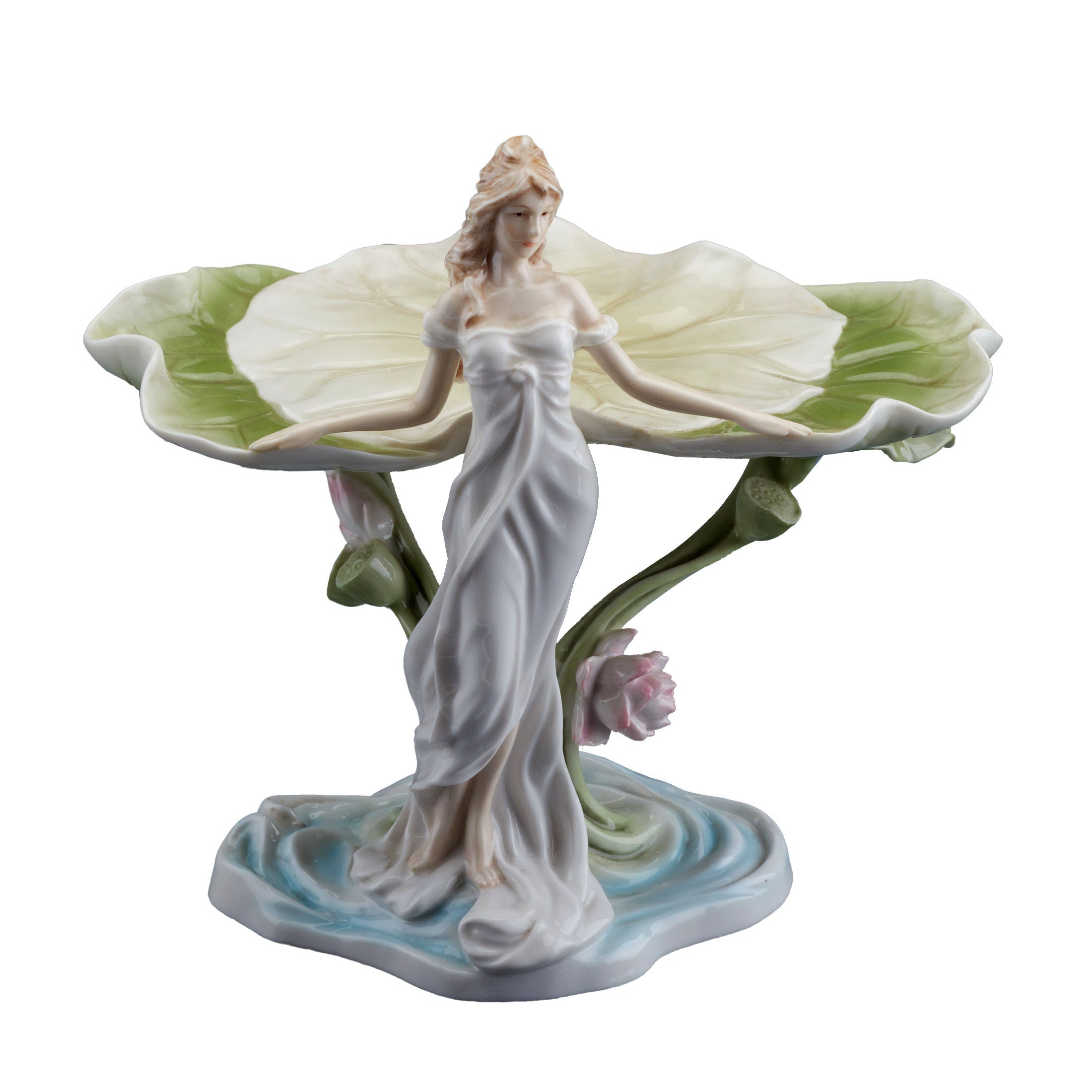 Maiden and Lotus Elevated Tray