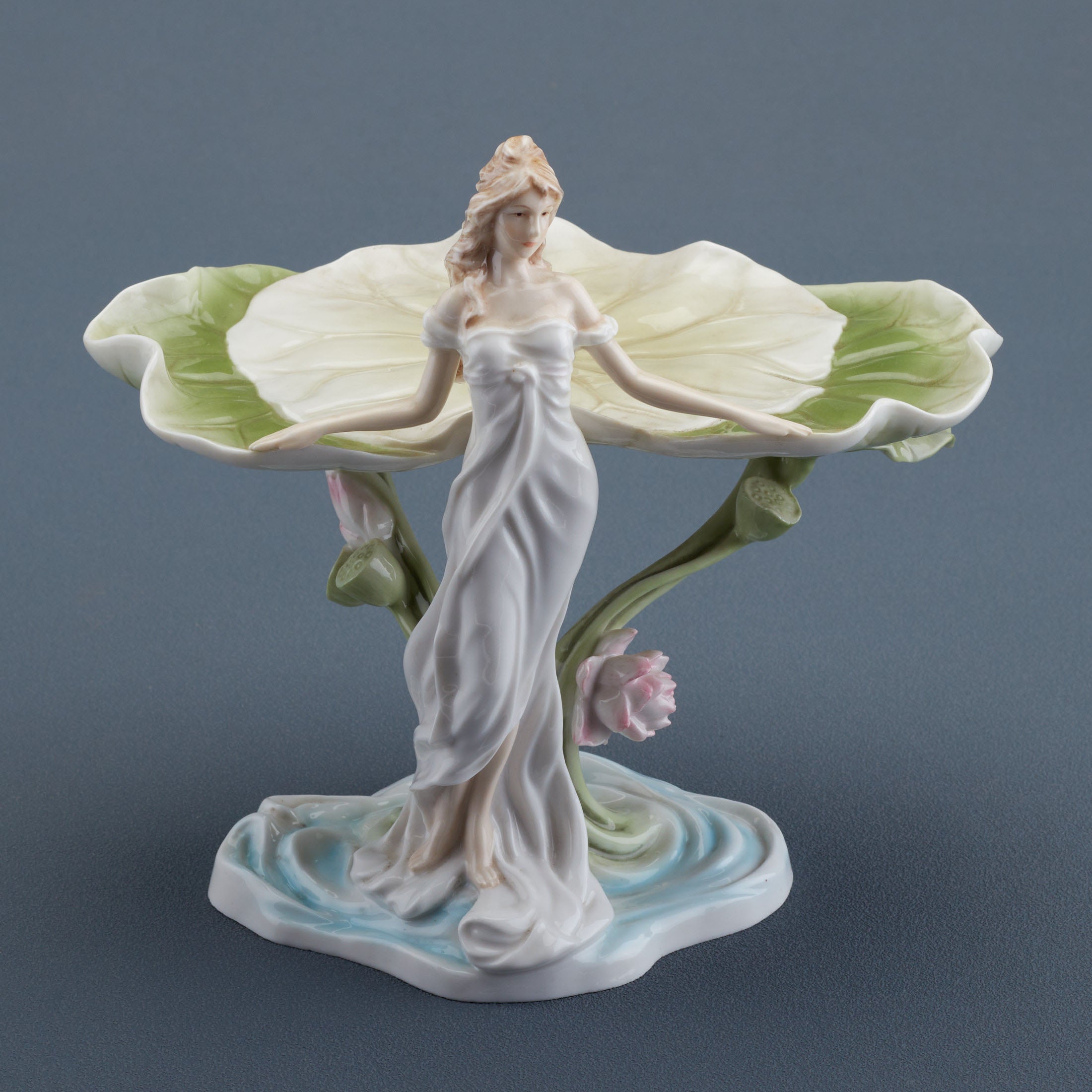 Maiden and Lotus Elevated Tray