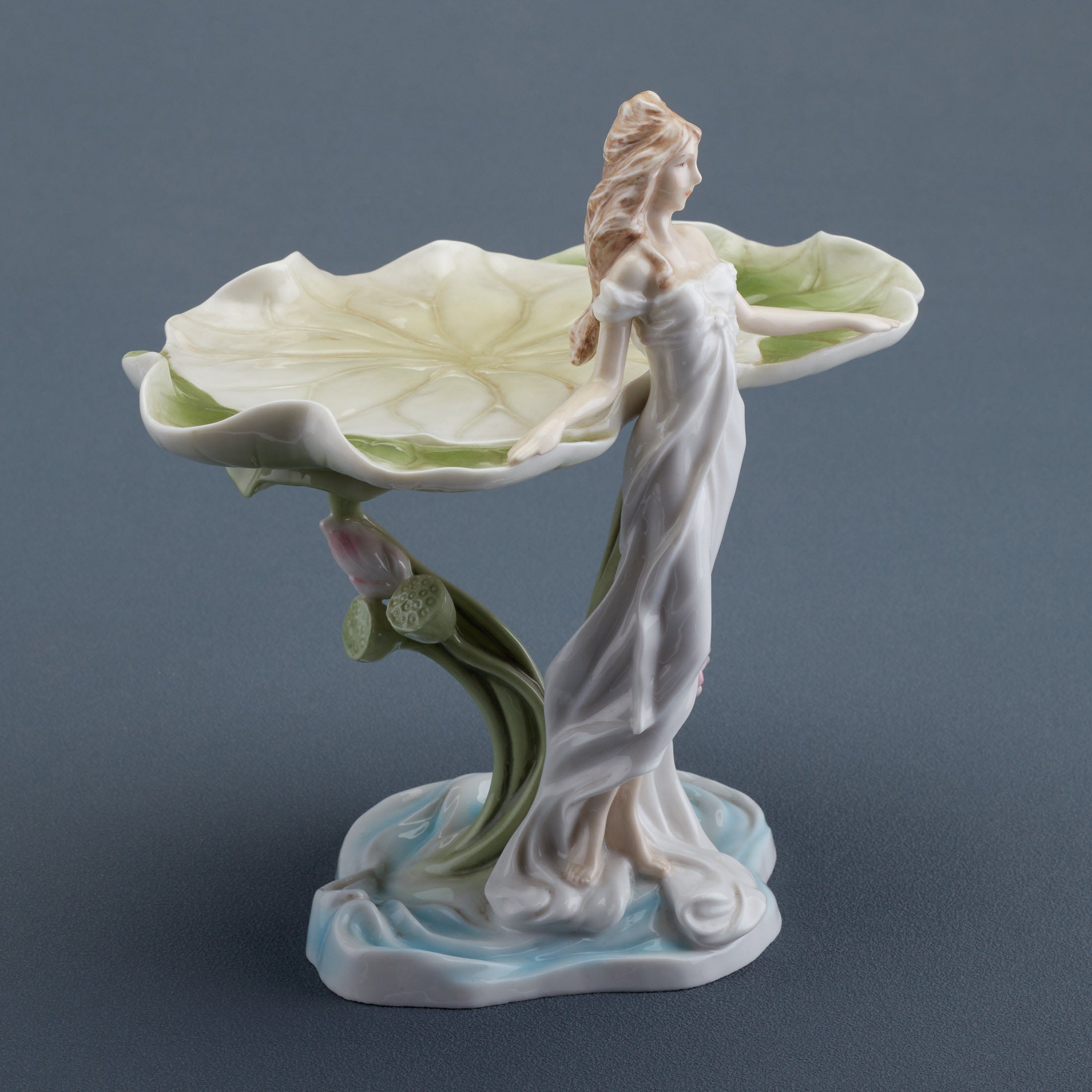Maiden and Lotus Elevated Tray