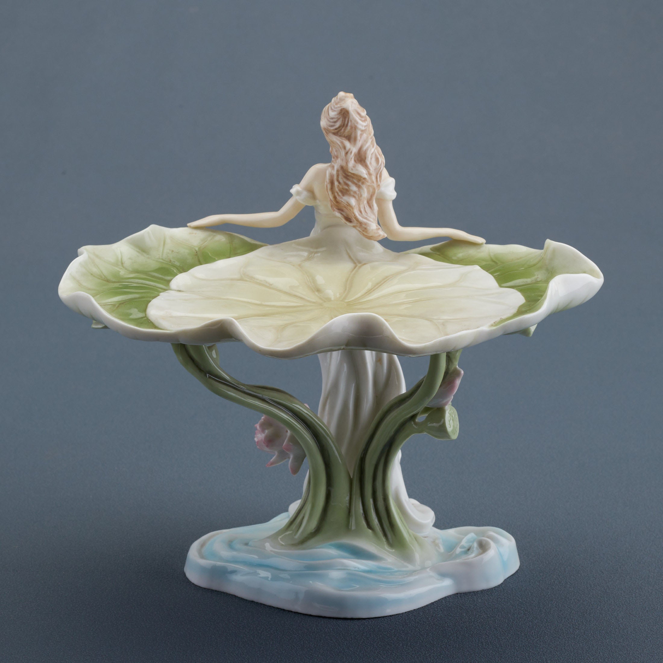Maiden and Lotus Elevated Tray