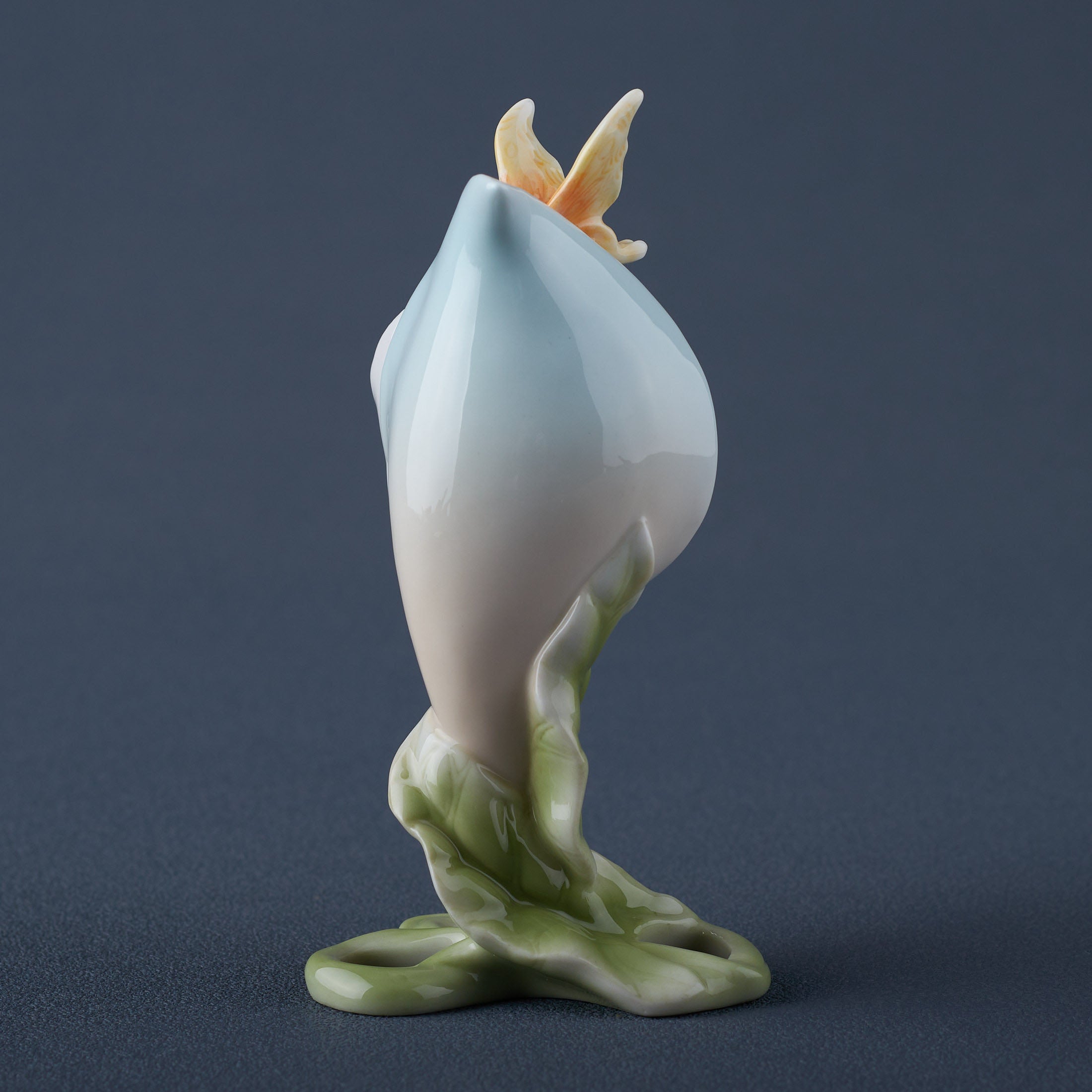 Calla Lily and Butterfly Clock