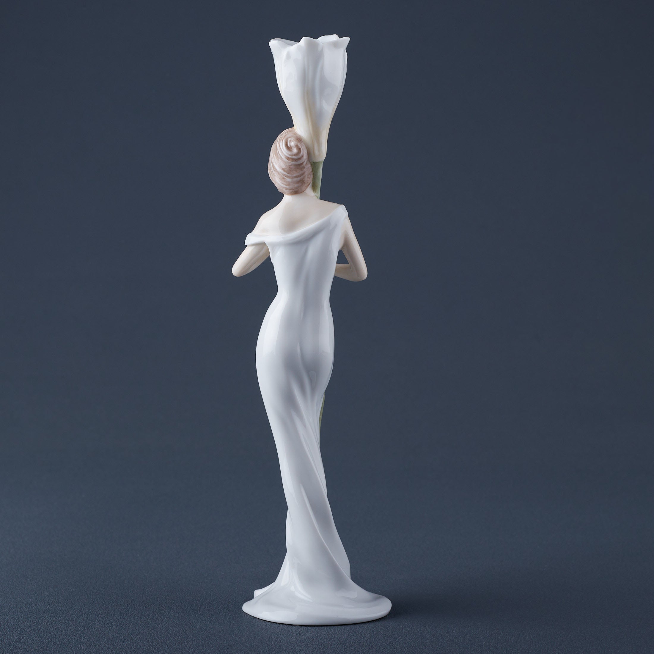 Calla Lily and Maiden Candle Holder