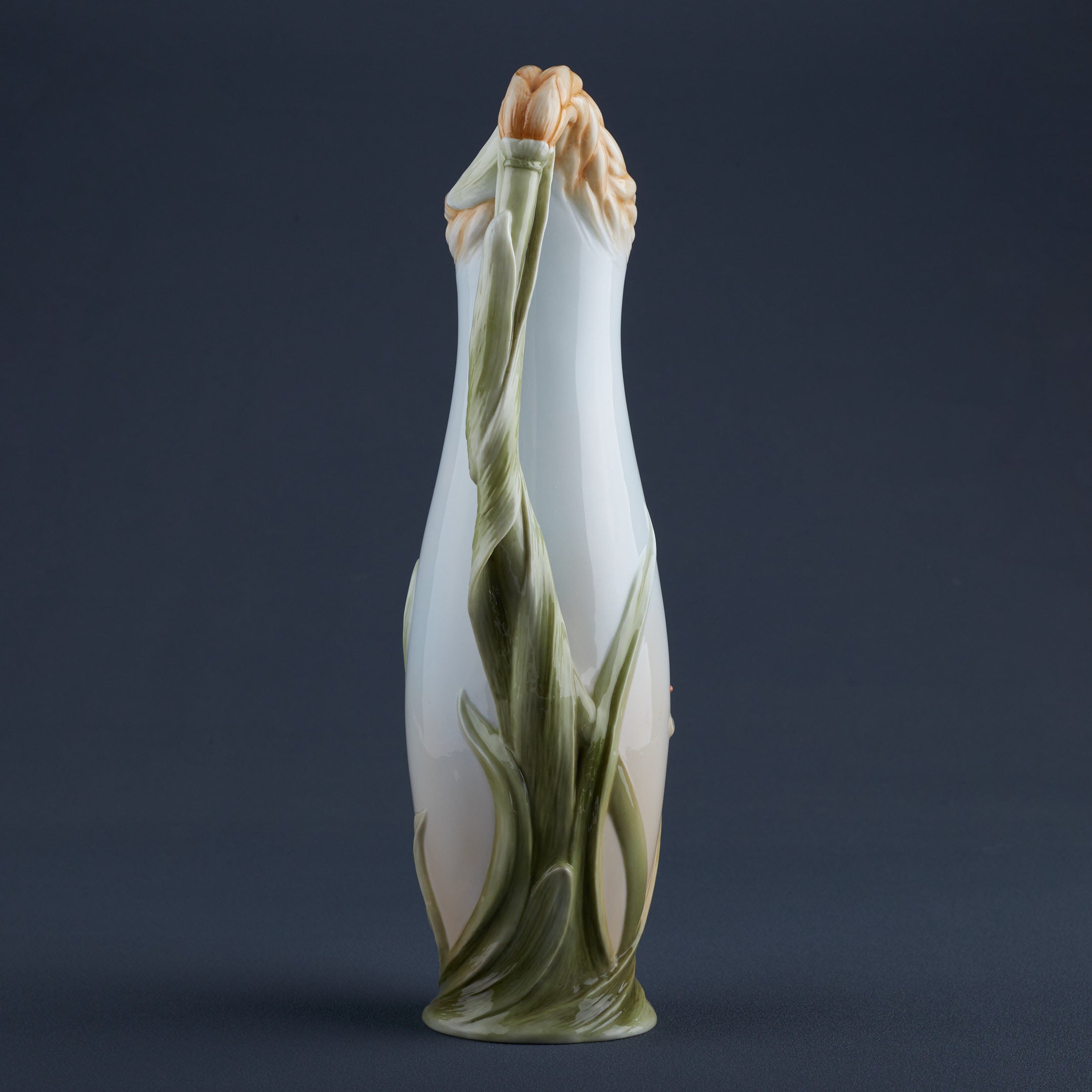 Wheat Stalk and Dragonfly Pitcher Vase