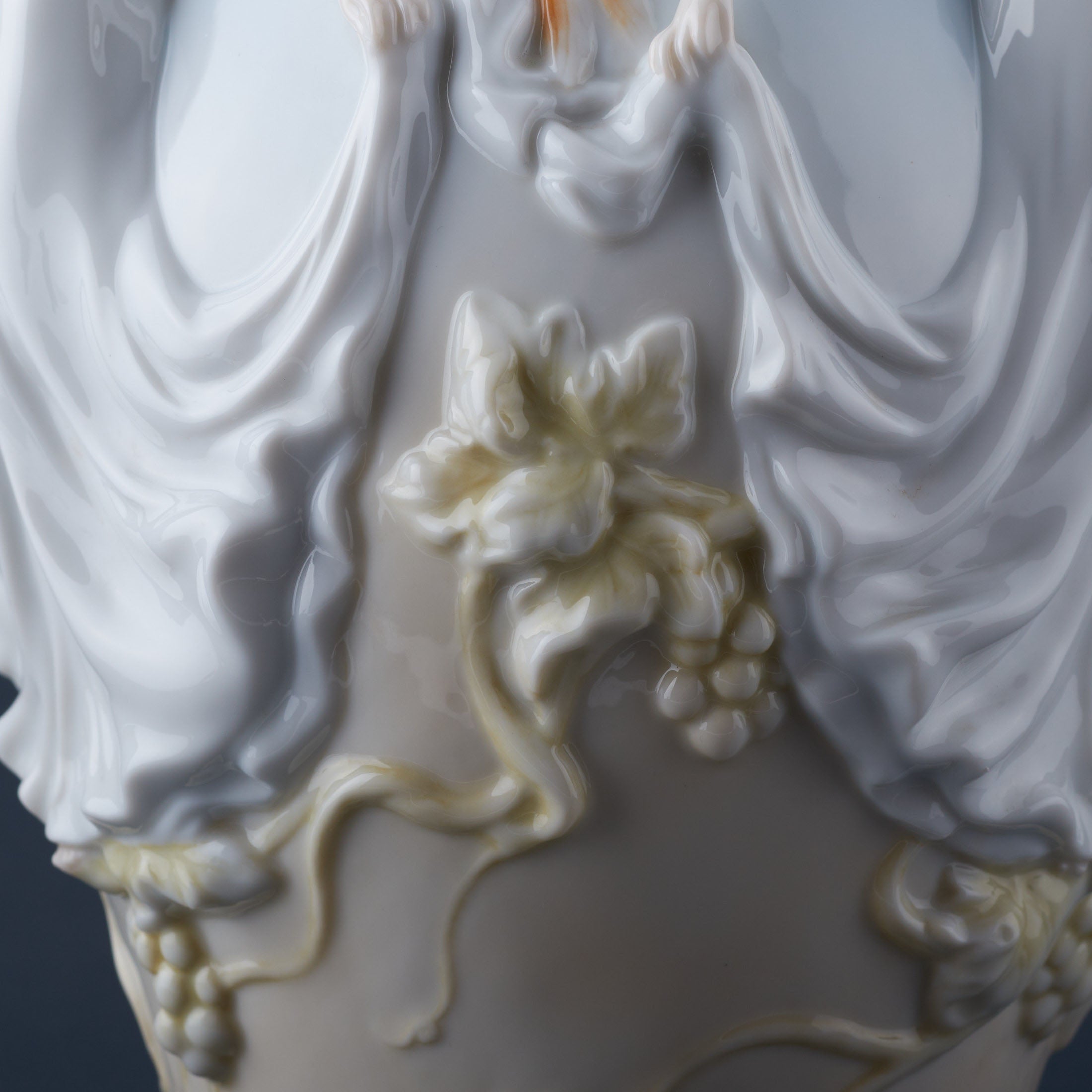 3 Courtseying Maiden Vase