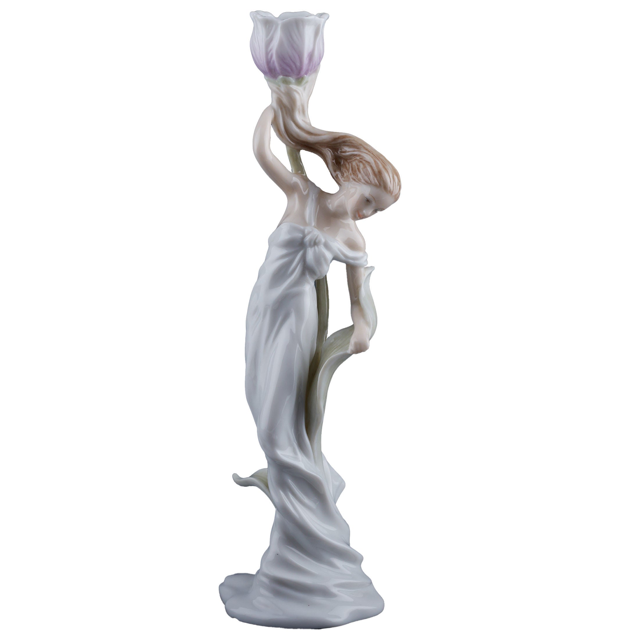 Tulip and Maiden Candle Holder