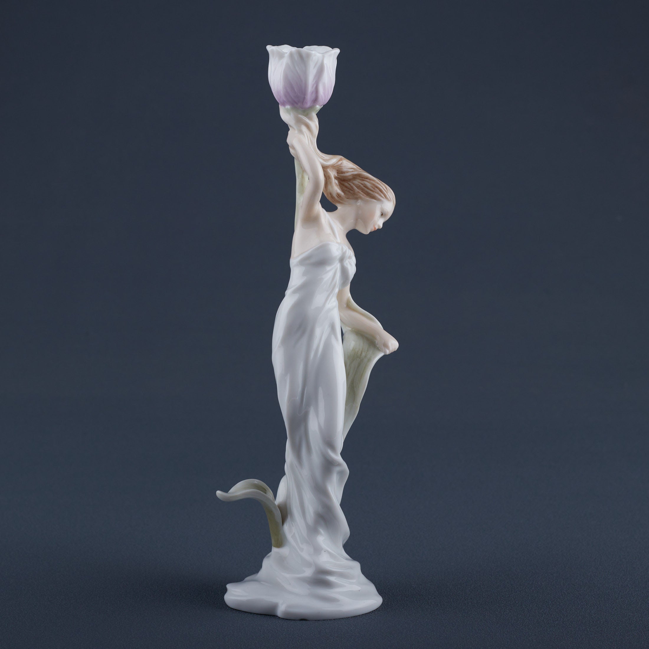 Tulip and Maiden Candle Holder