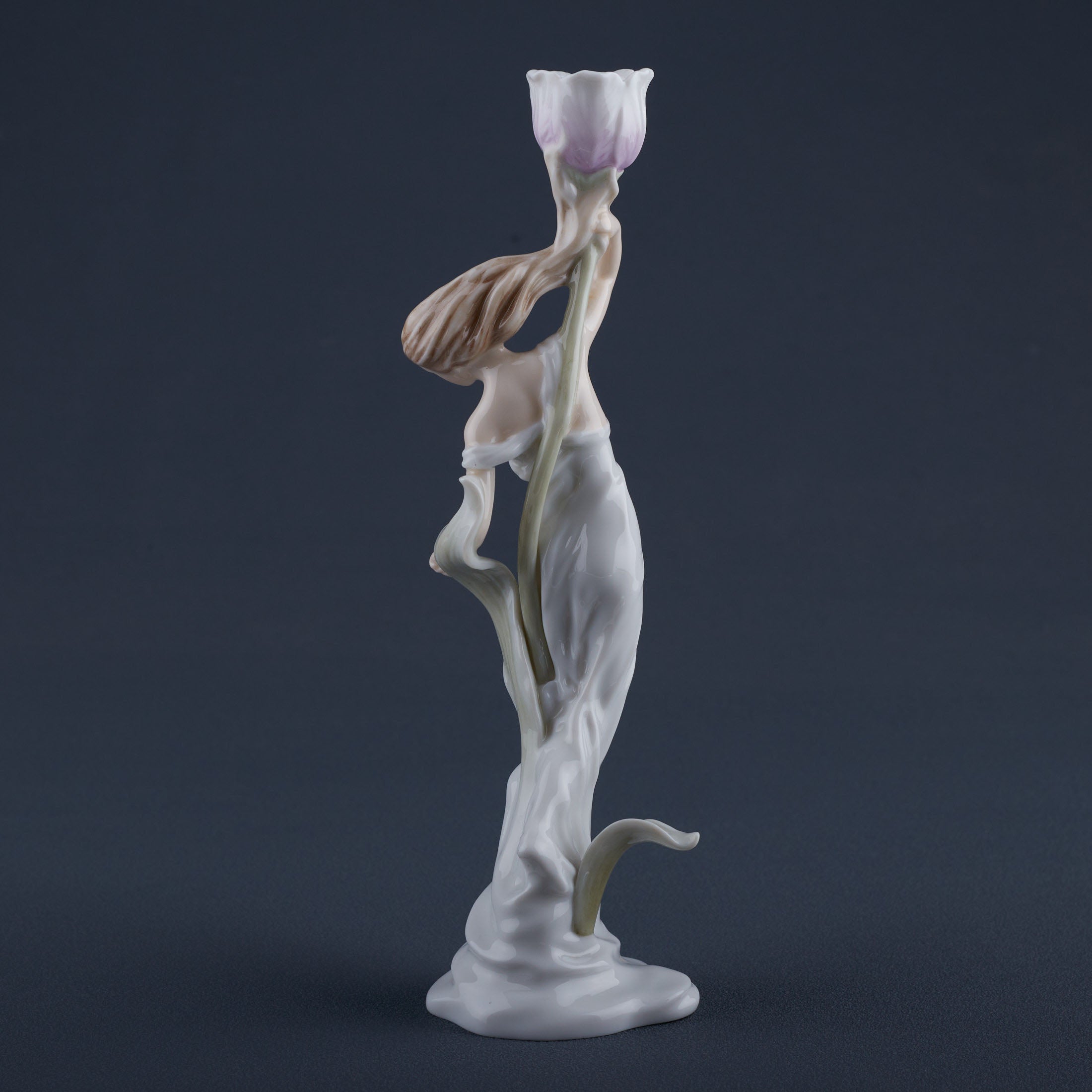 Tulip and Maiden Candle Holder