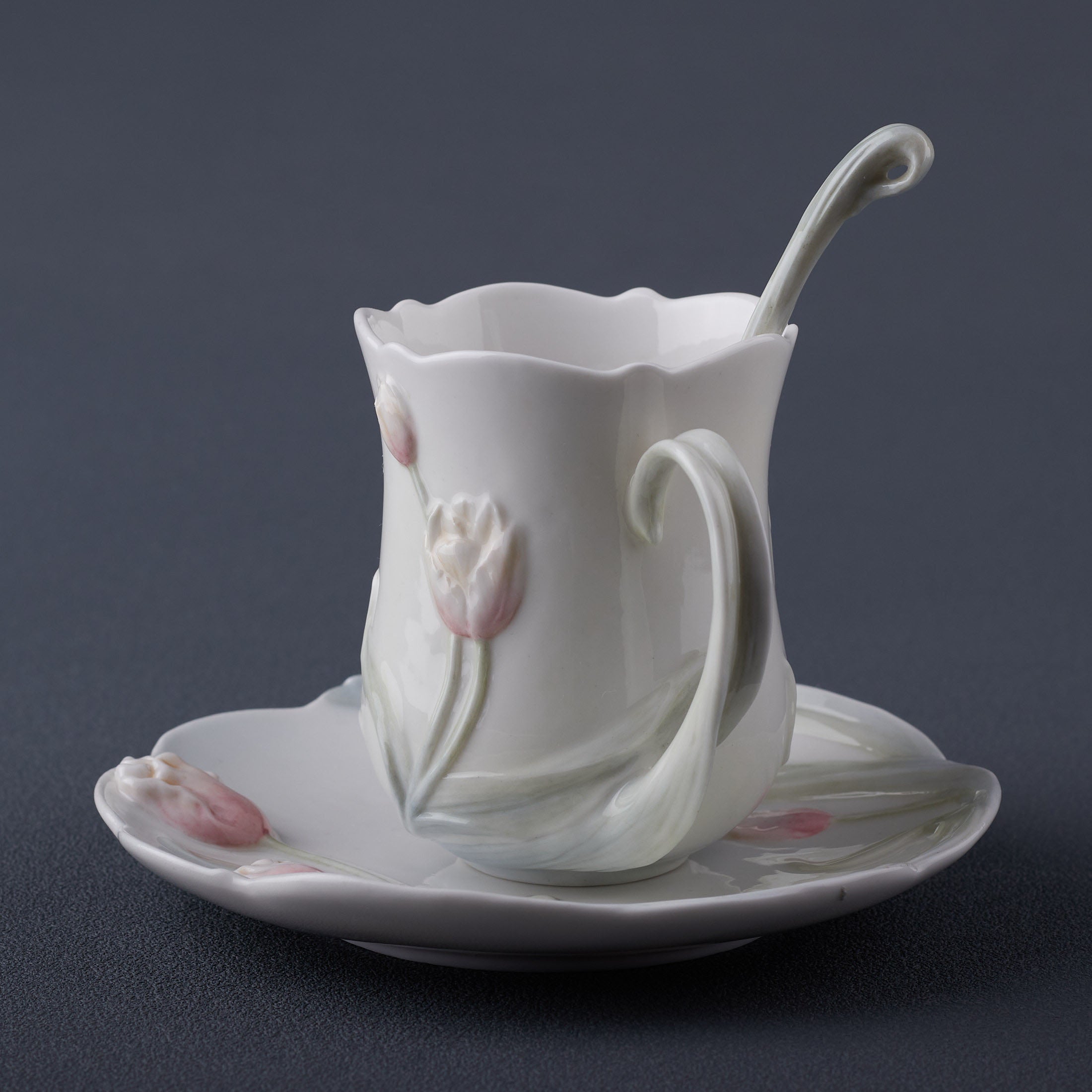 Tulip Coffee 3 Pcs Cup Set