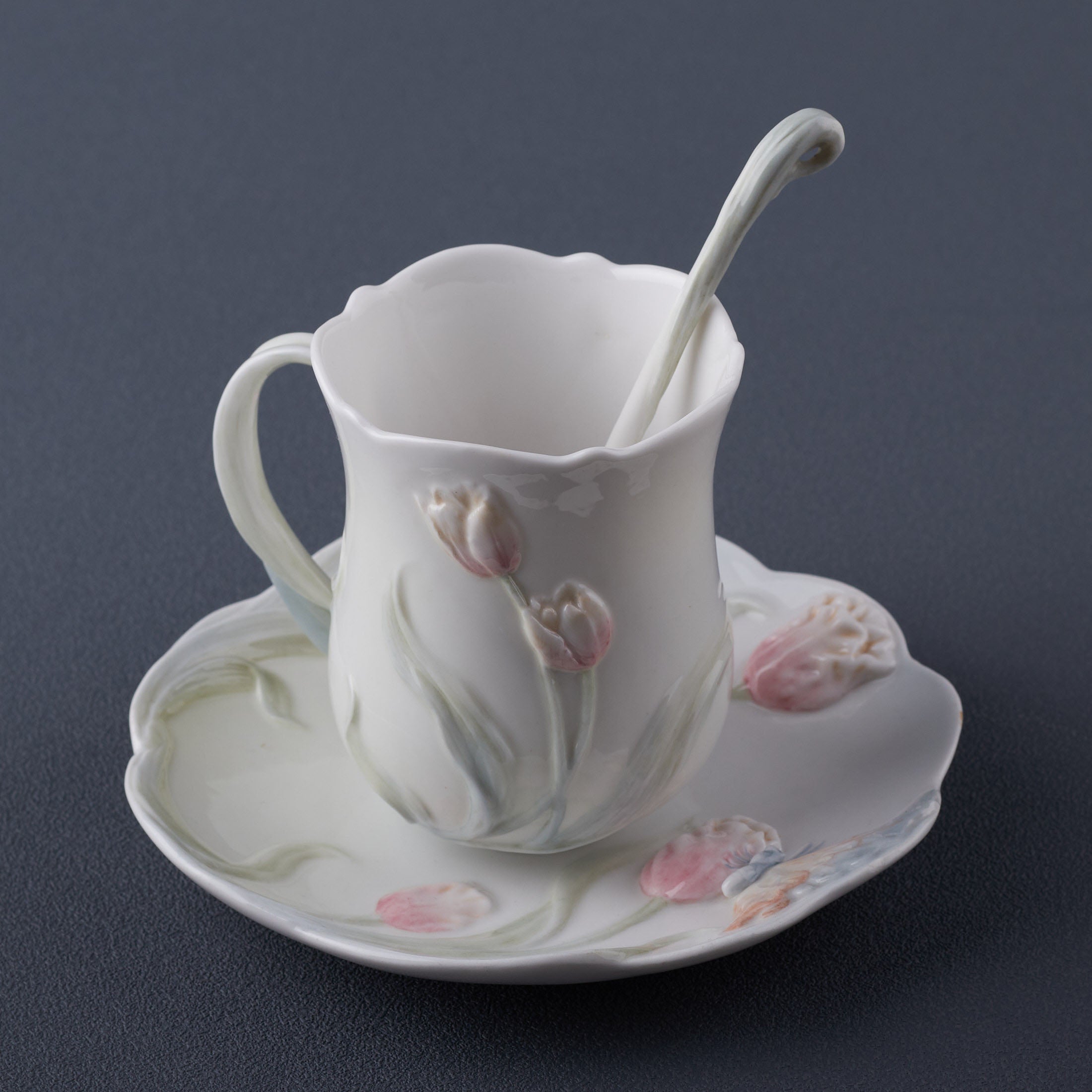 Tulip Coffee 3 Pcs Cup Set