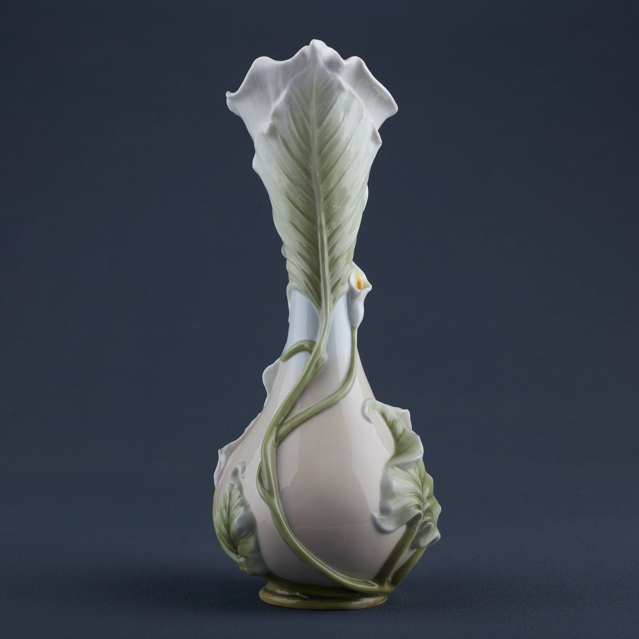 Calla Lily and Lady Bug Vase