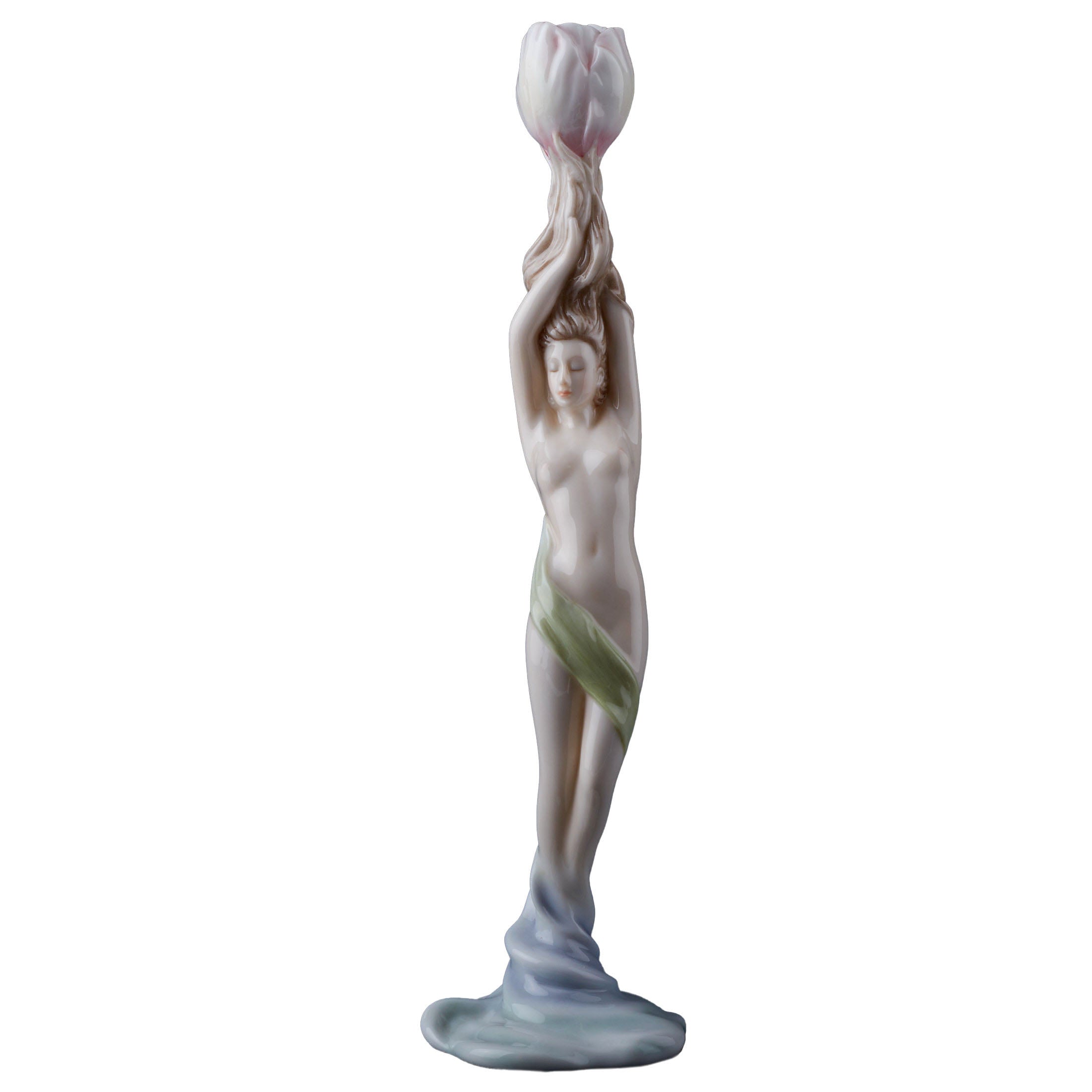 Tulip Upheld By Nude Maiden
