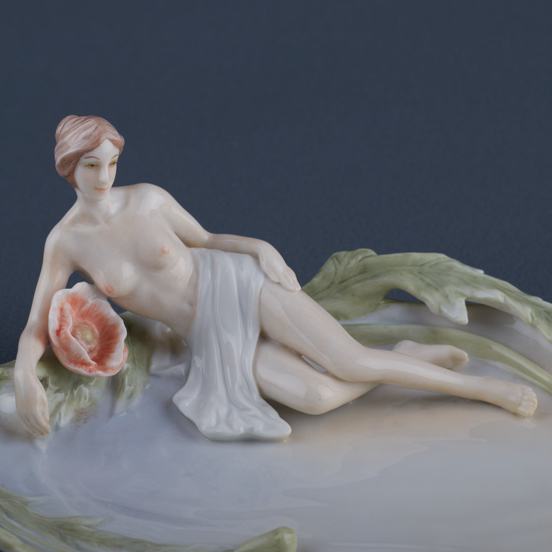 Reclining Nude and Poppy Tray