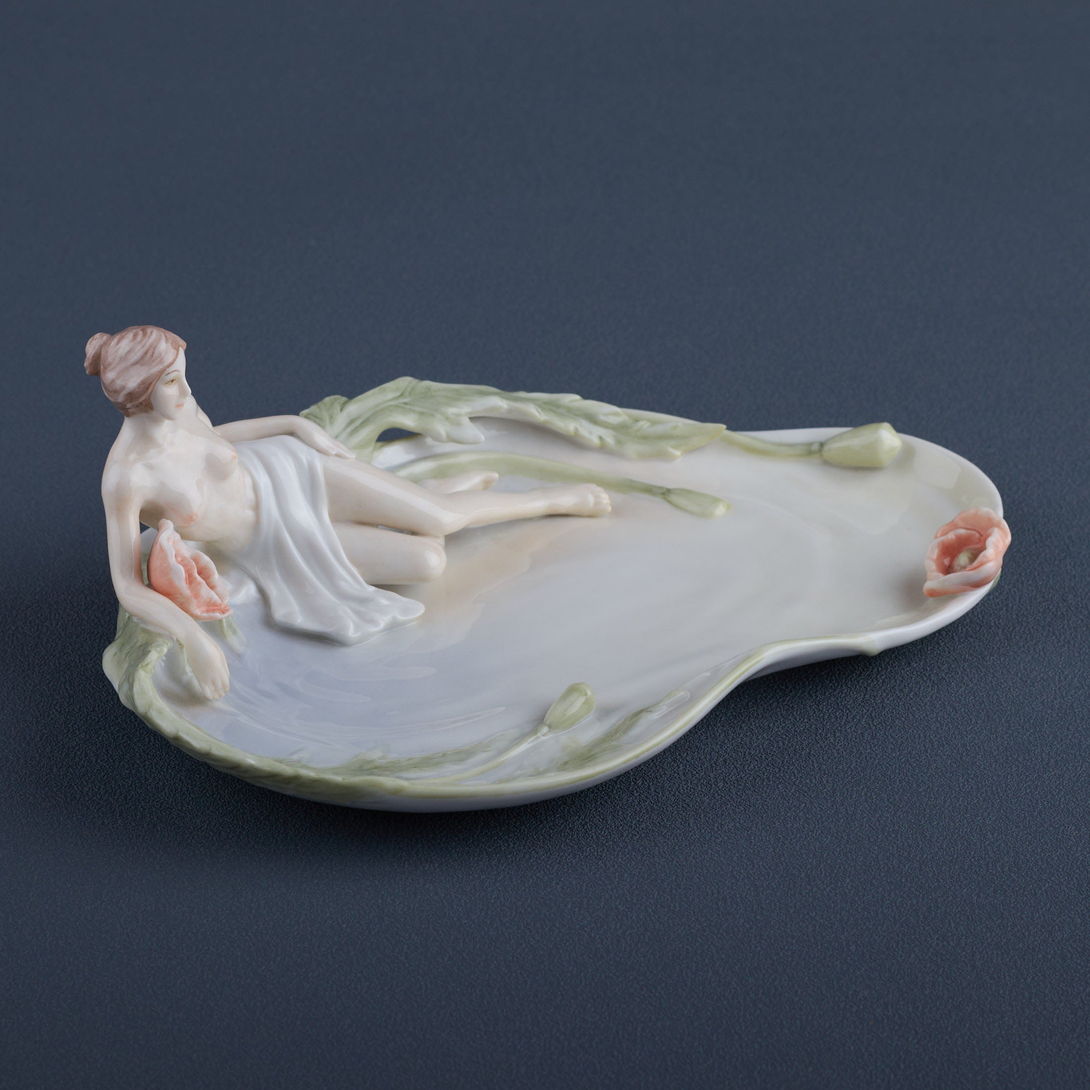 Reclining Nude and Poppy Tray