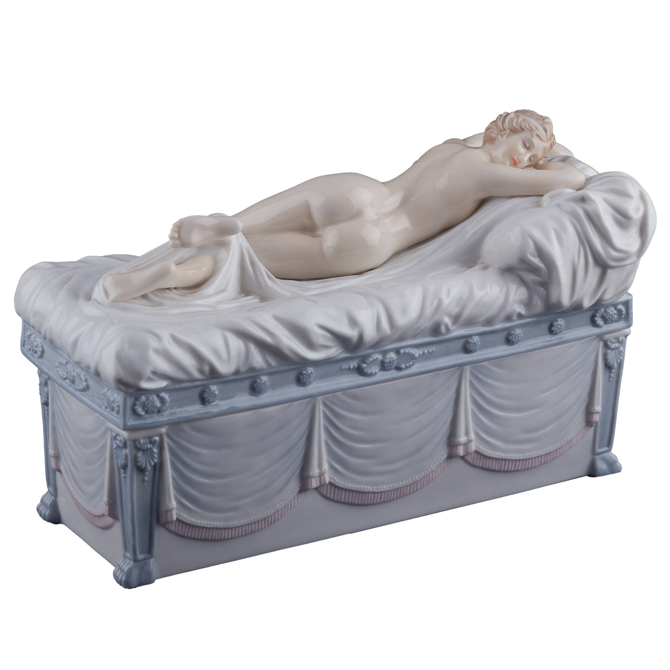 Nude On A Chaise Casket