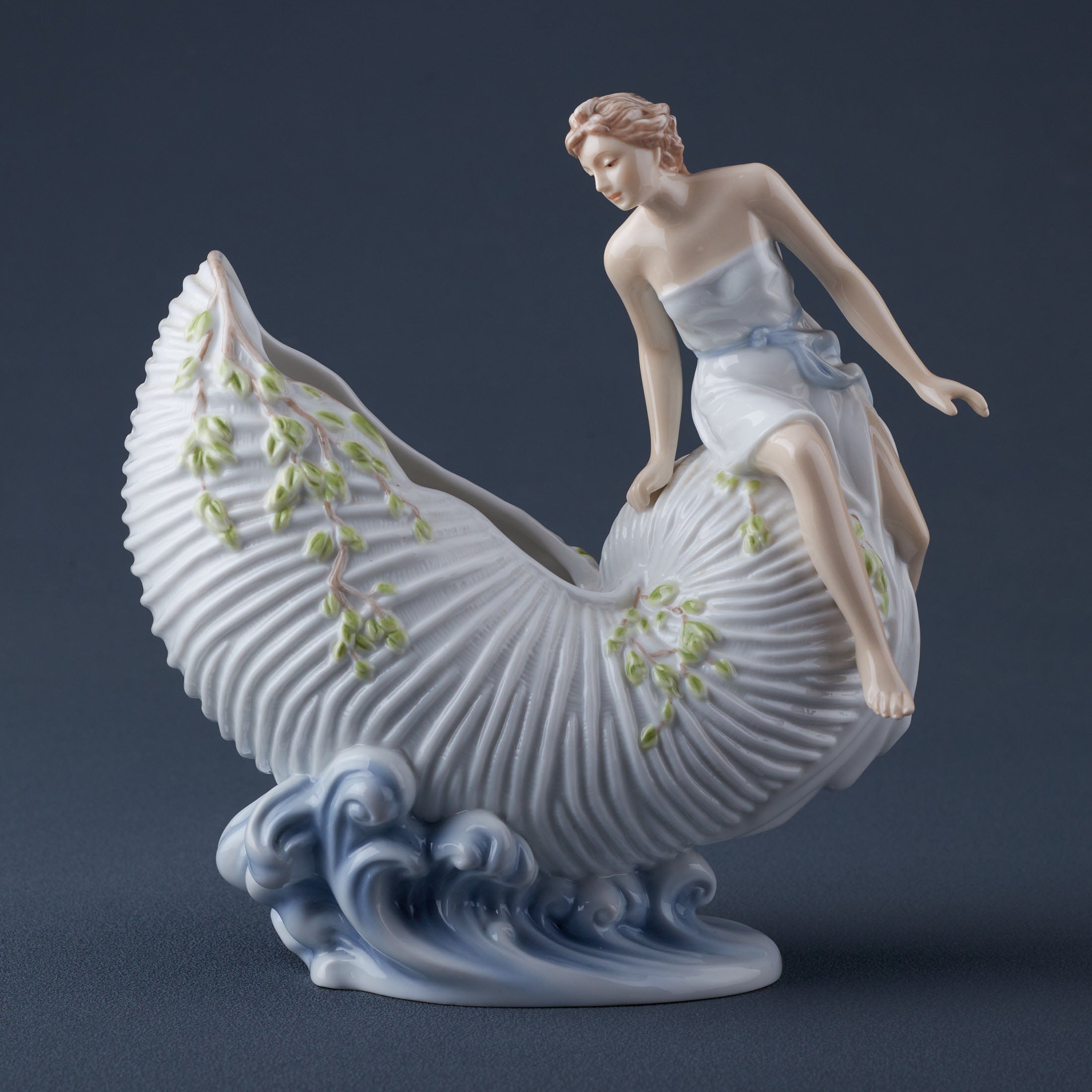 Woman On Argonaut Shell Sauce Train