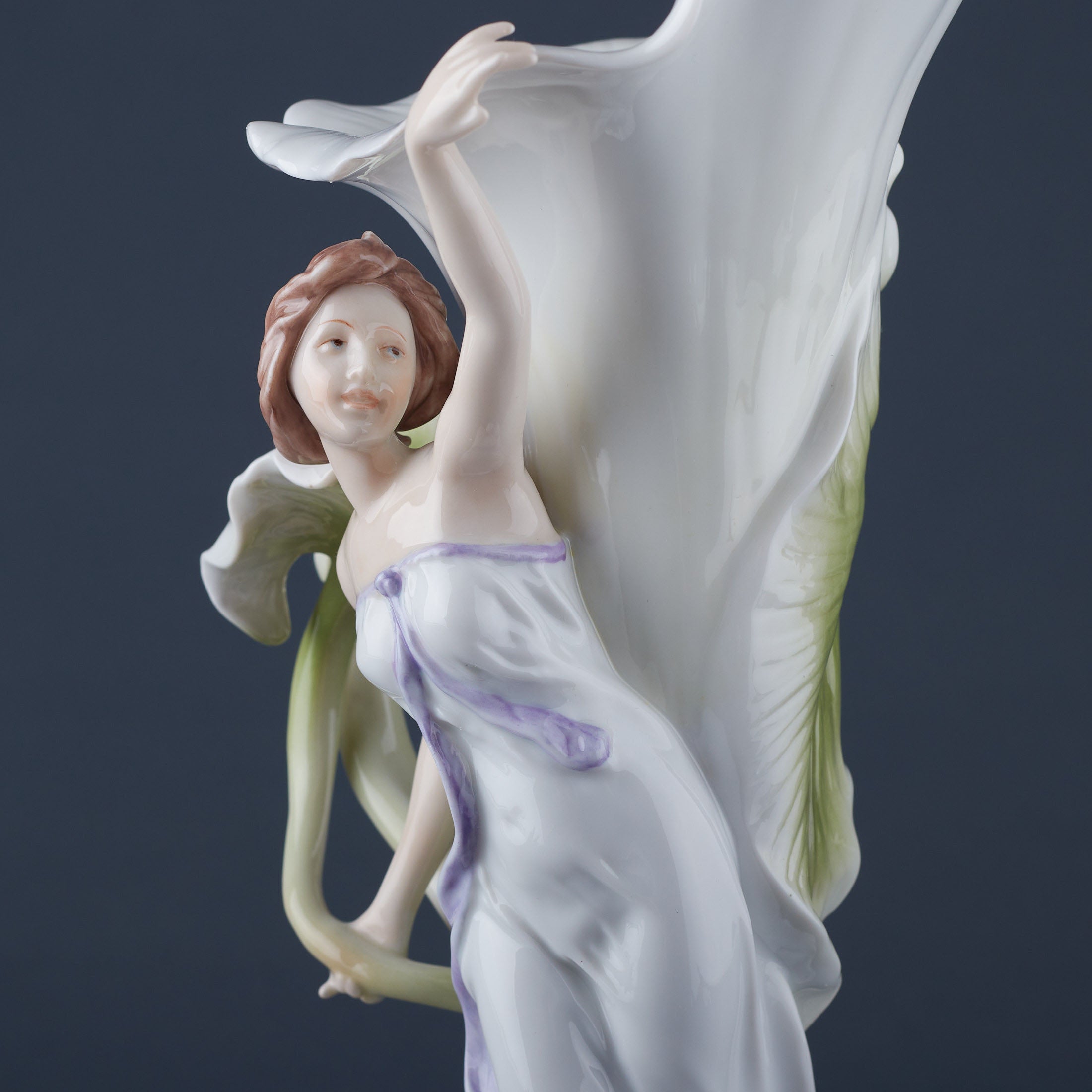 Calla Lily and Reaching Woman Vase
