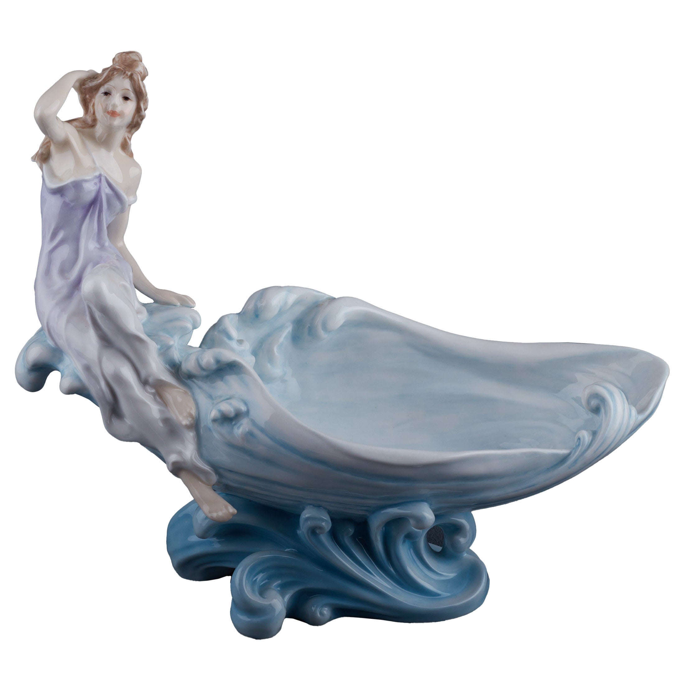 Maiden On Wave Jewelry Tray