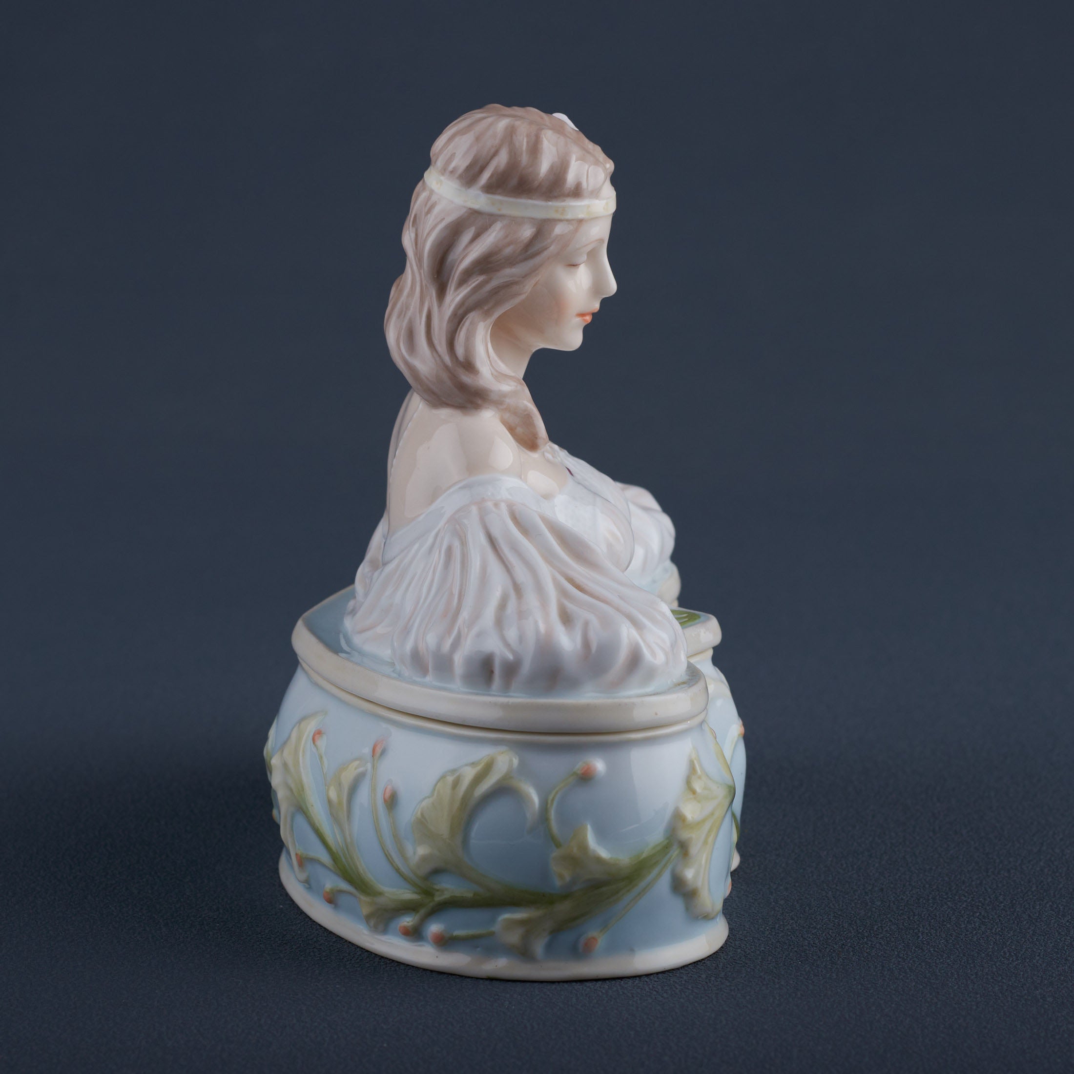 Lady Bust Trinket Box