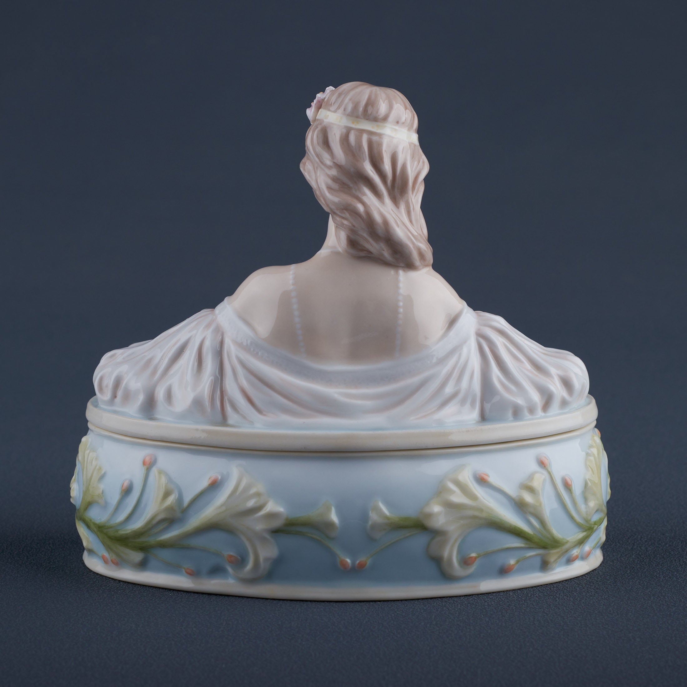 Lady Bust Trinket Box