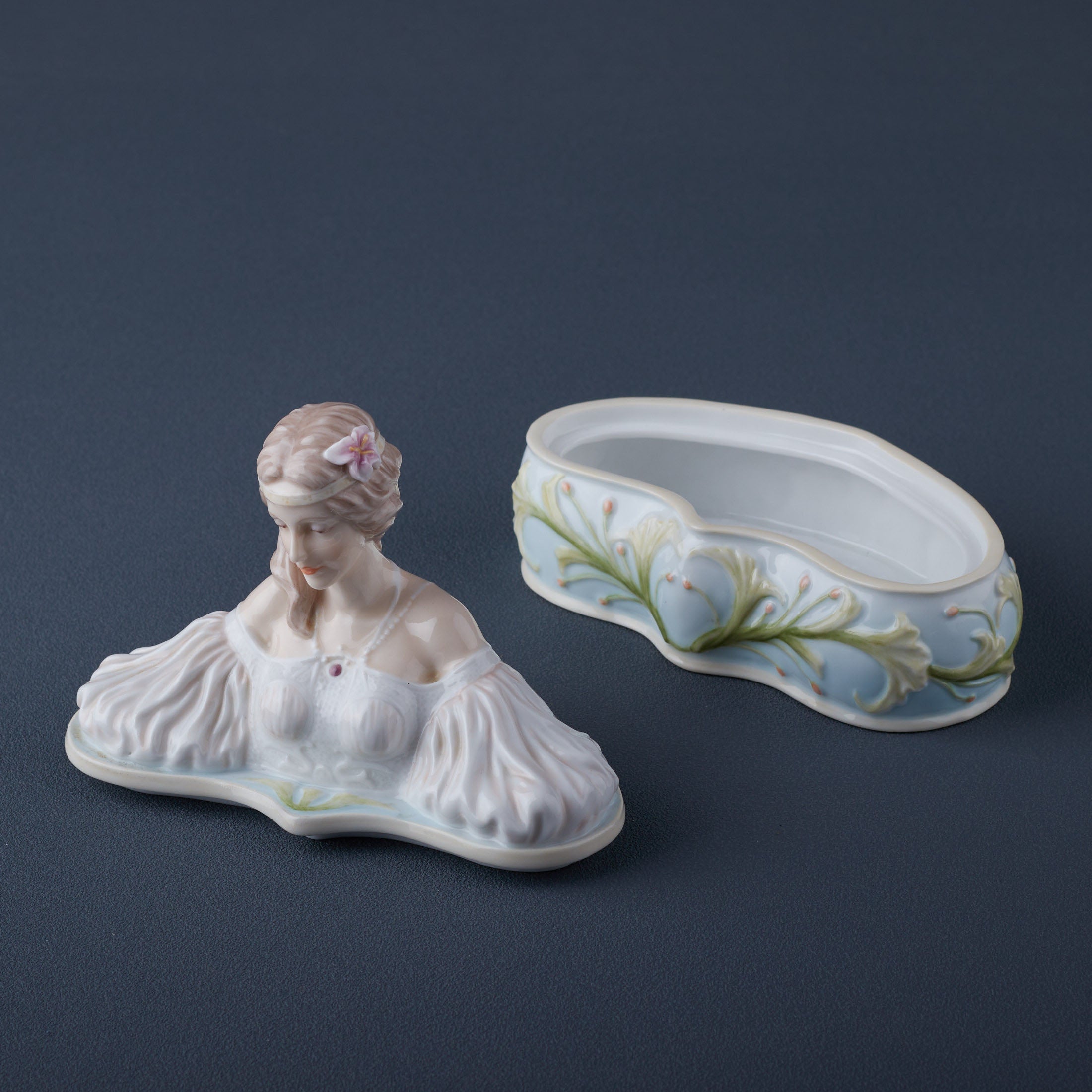 Lady Bust Trinket Box