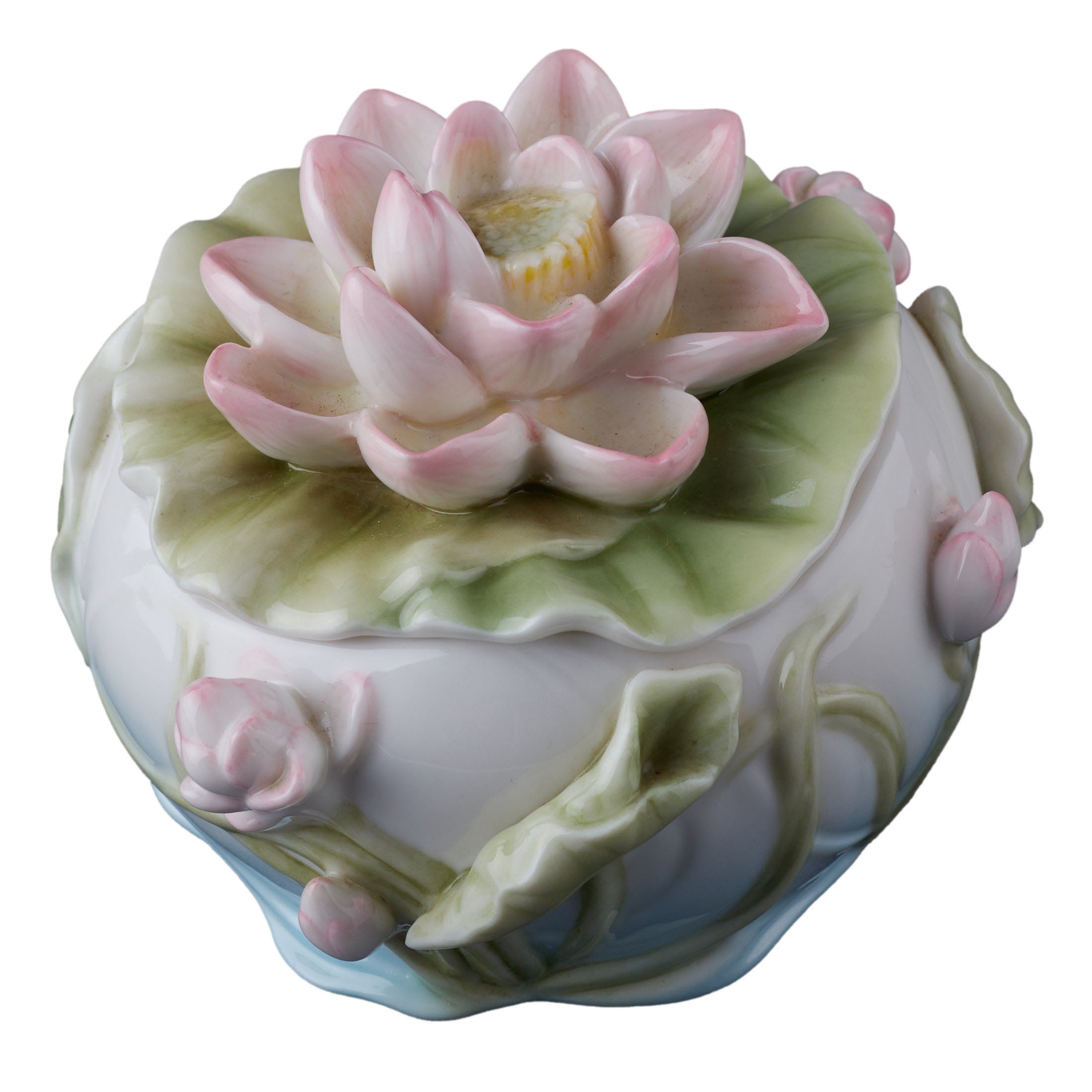 Lotus Flower Trinket Box