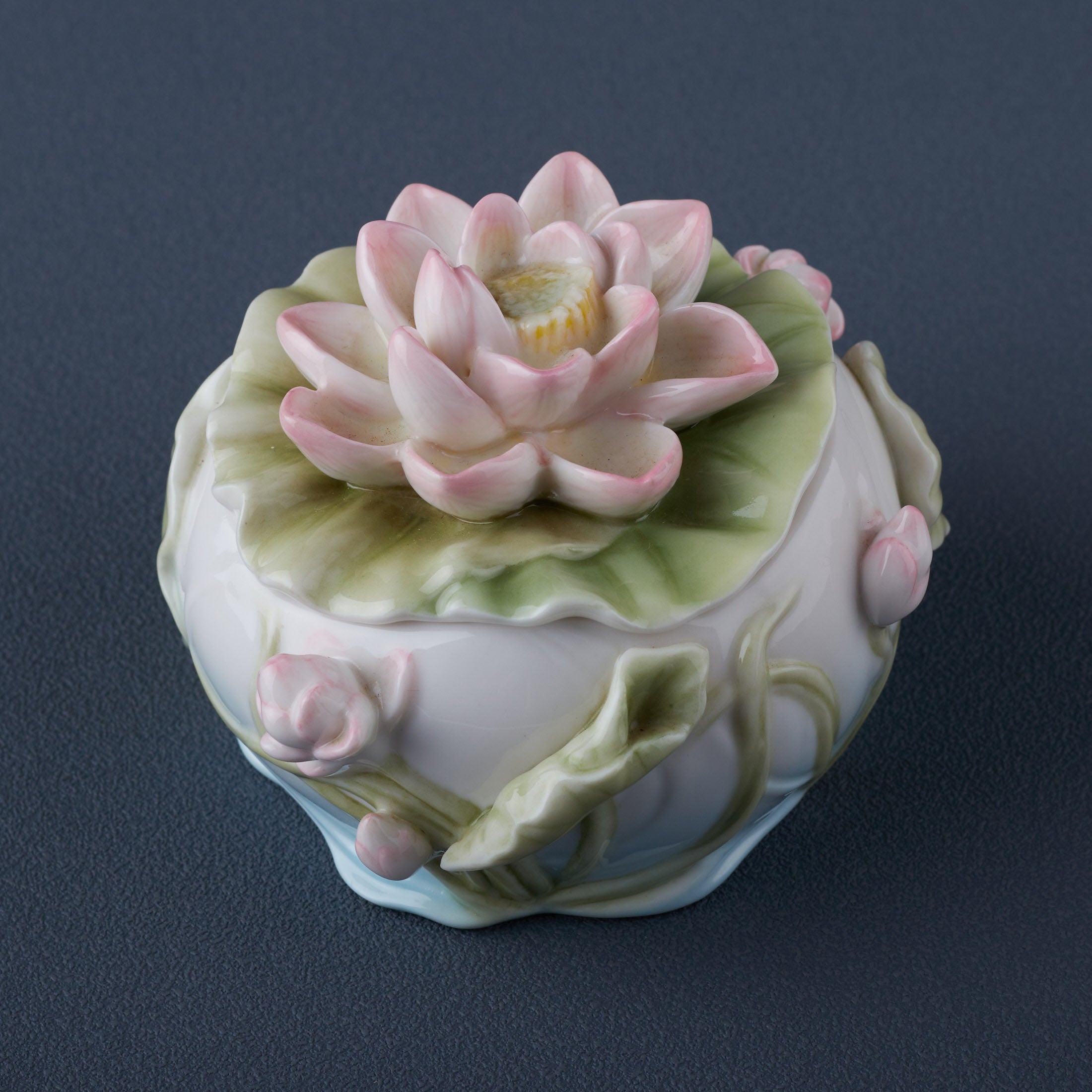 Lotus Flower Trinket Box
