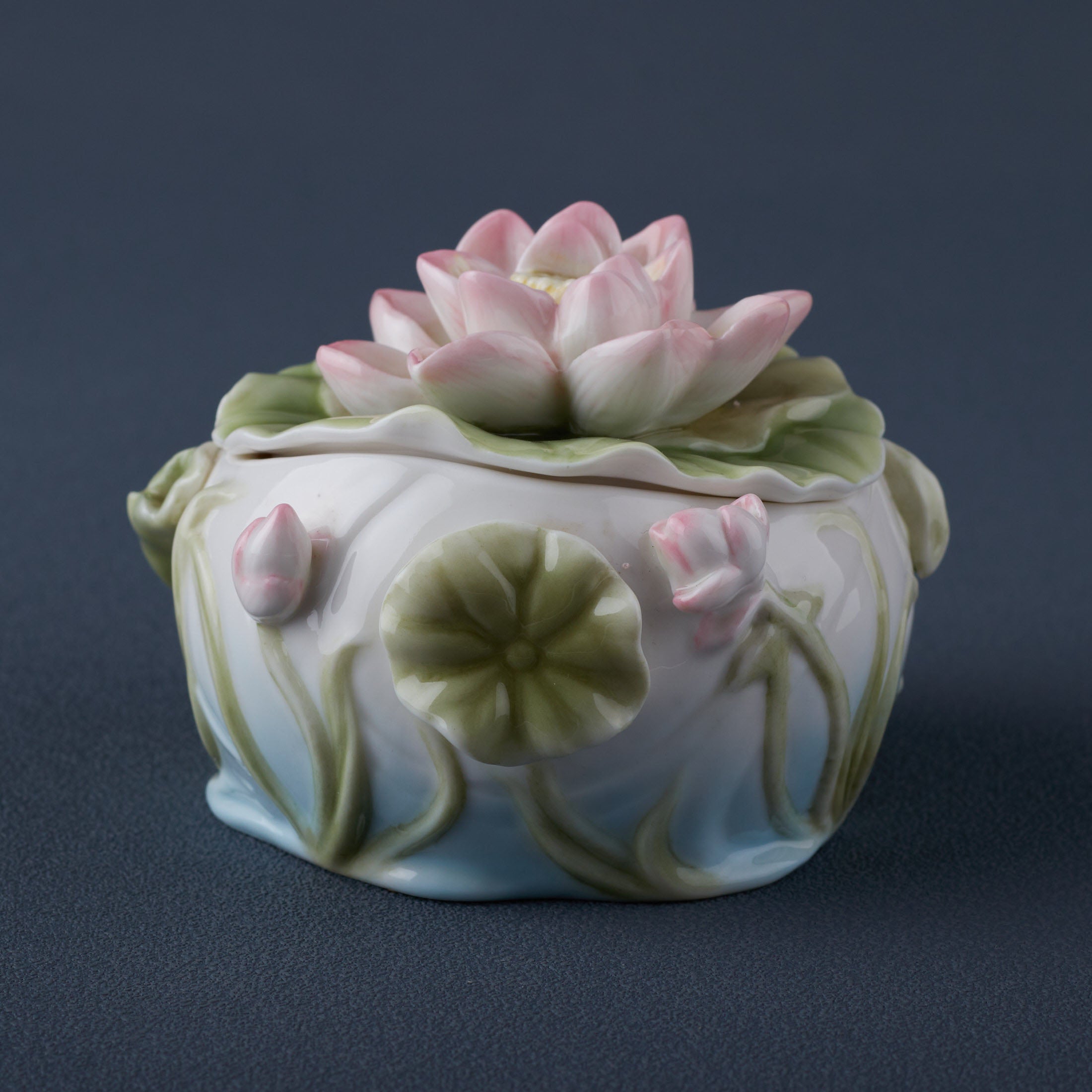 Lotus Flower Trinket Box
