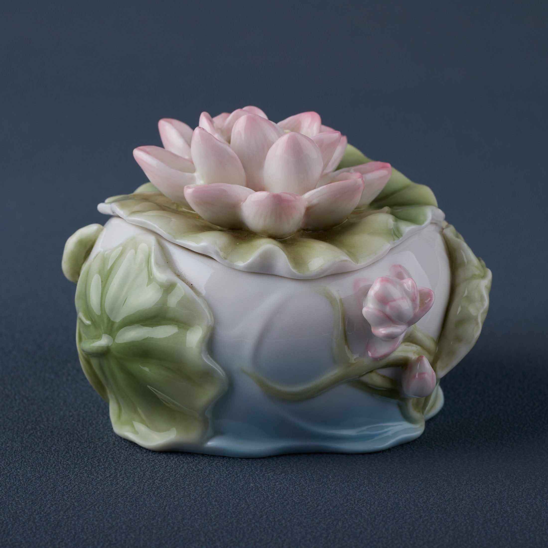 Lotus Flower Trinket Box