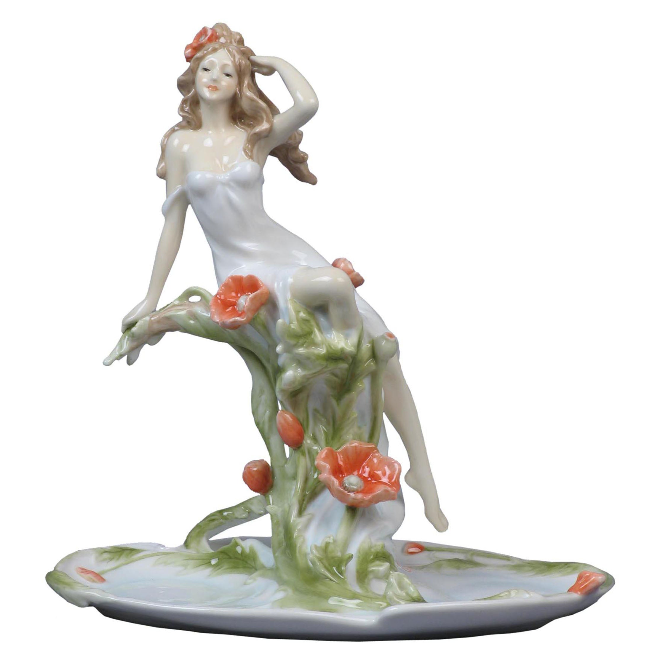 Maiden and Poppy Condiment Set Tray