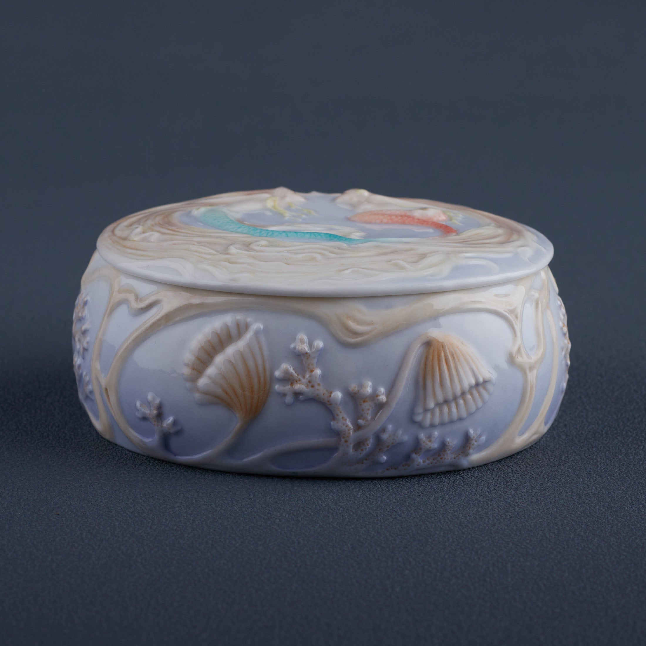 Two Mermaids Trinket Box