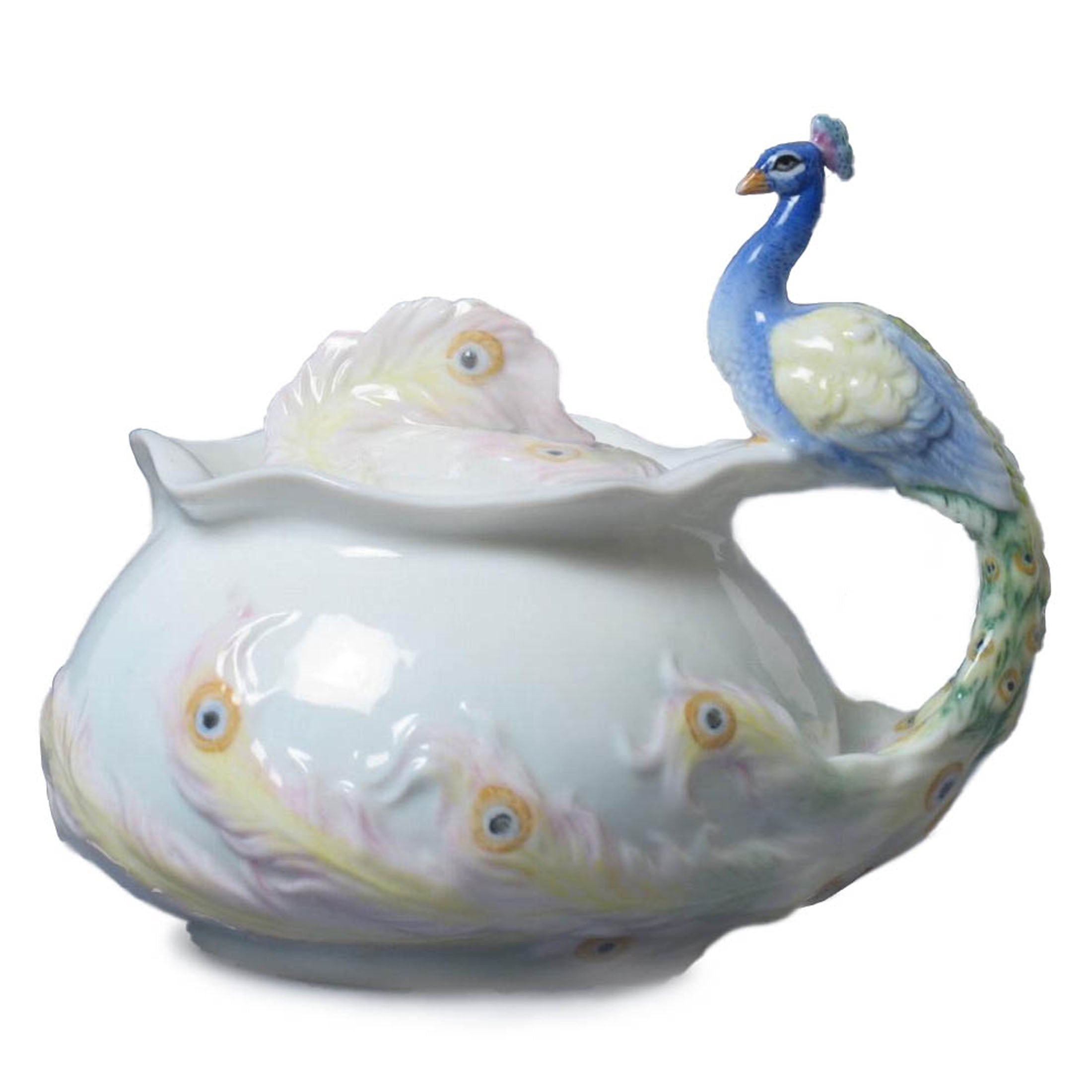 Peacock Standing Sugar Jar