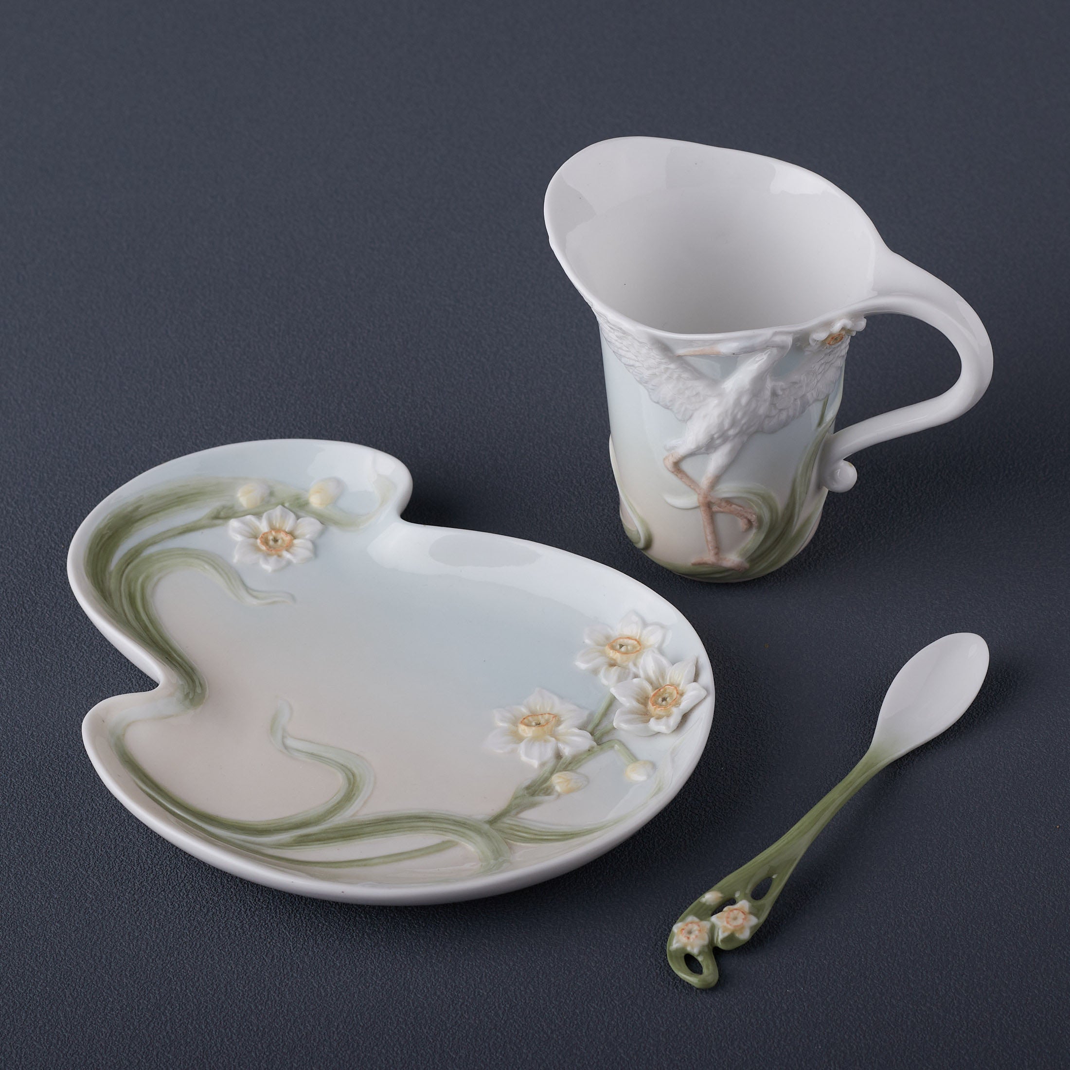 Egret 3 Pcs Coffee Cup Set