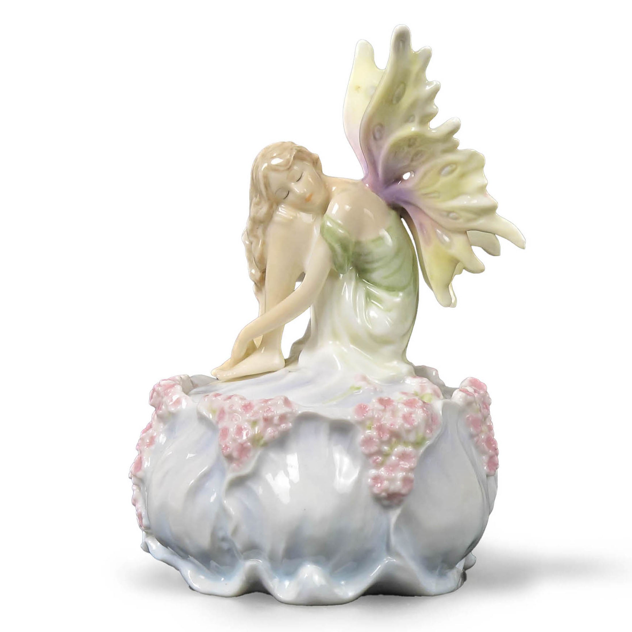 Fairy On Blue Trinket Box