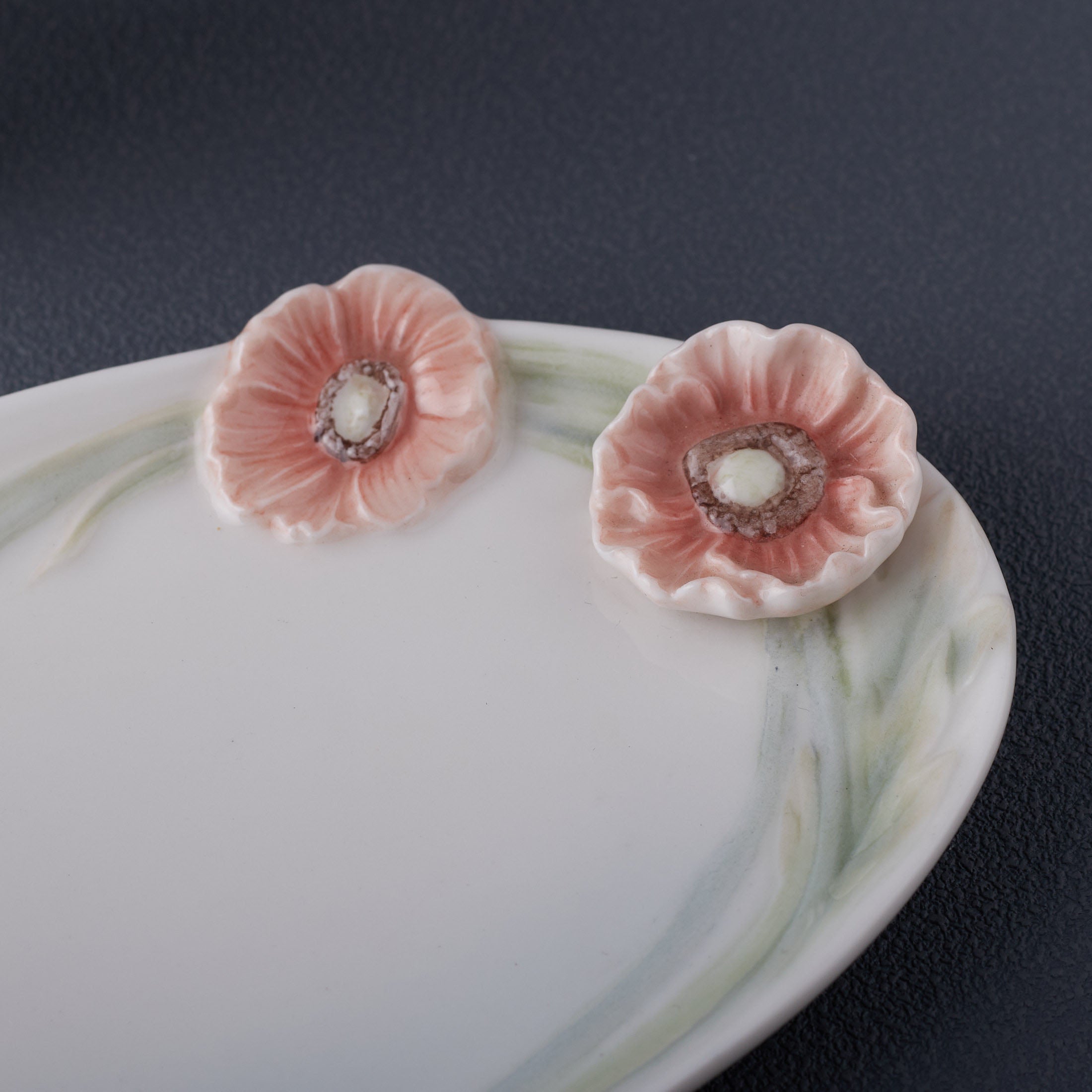 Poppy Coffee Cup Set With Spoon