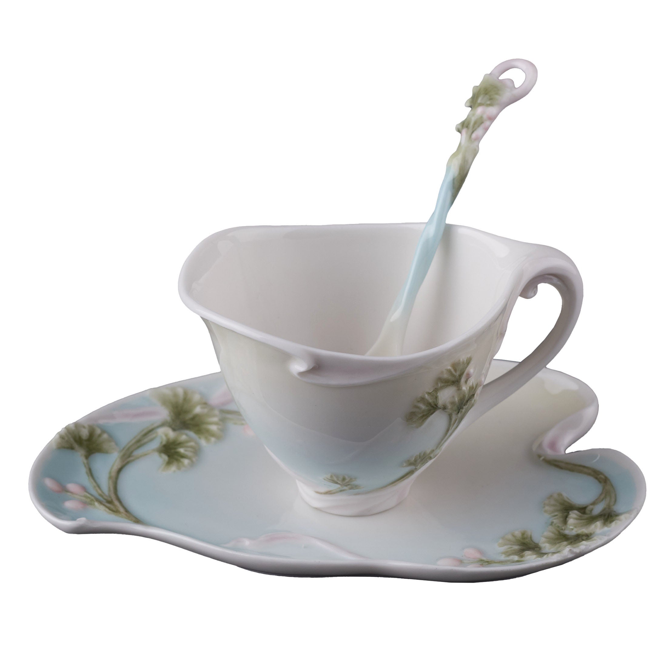 Gingko 3 Pcs Coffee Cup Set