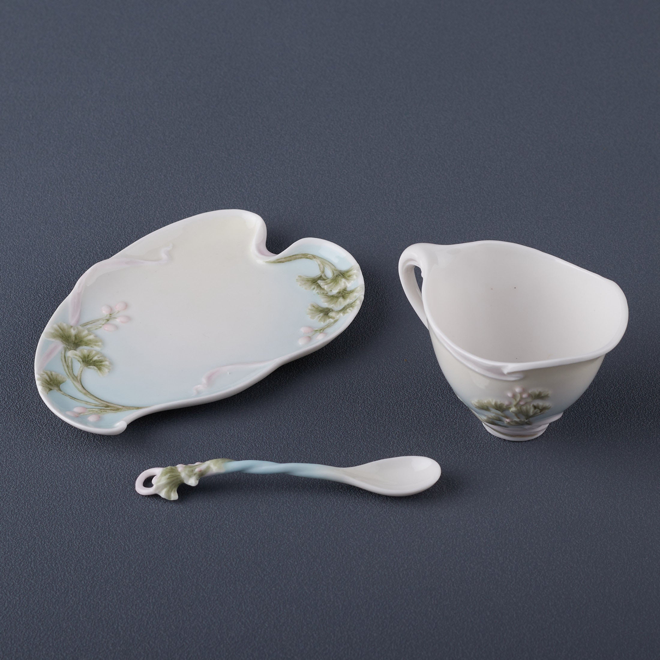 Gingko 3 Pcs Coffee Cup Set