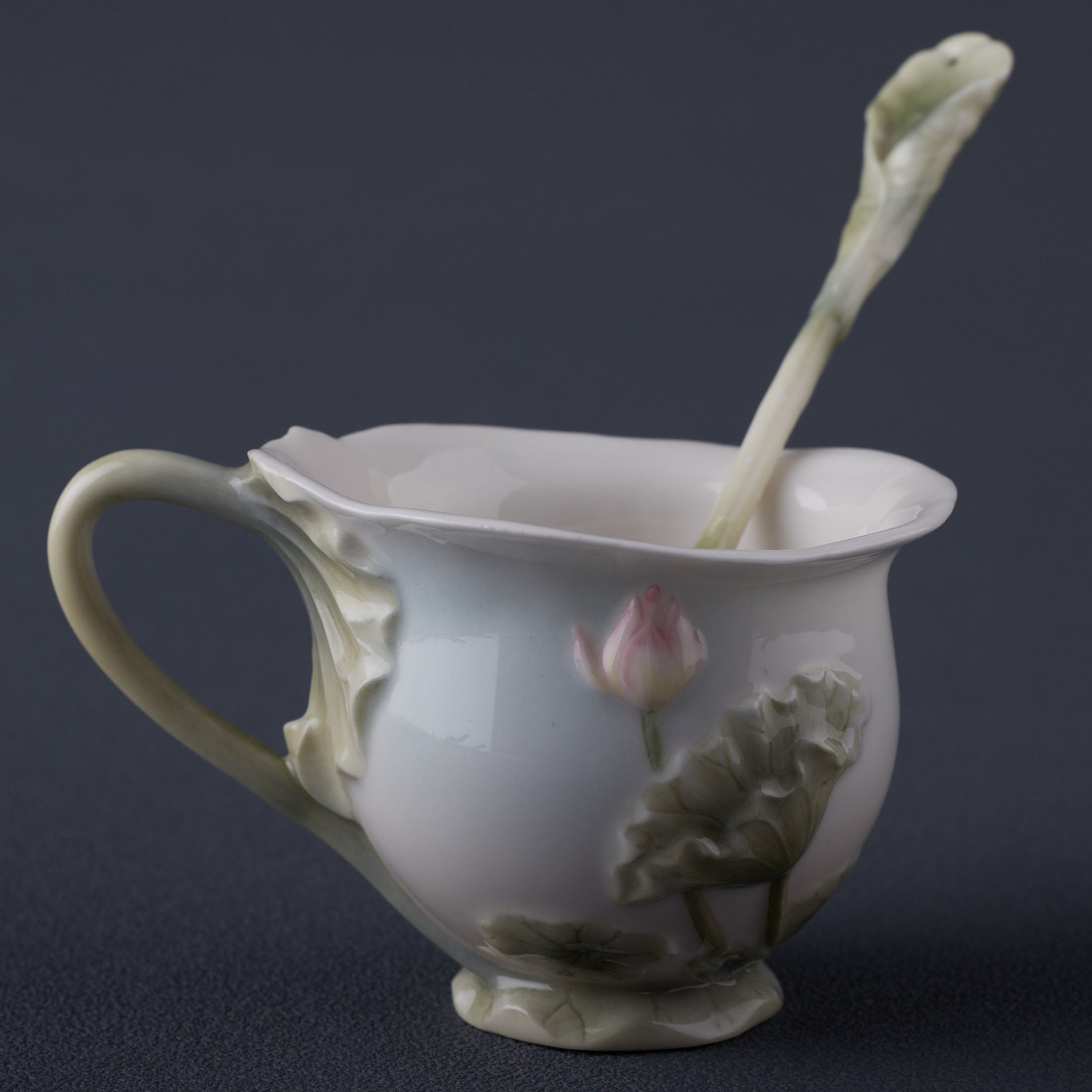 Lotus 3 Pcs Coffee Cup Set