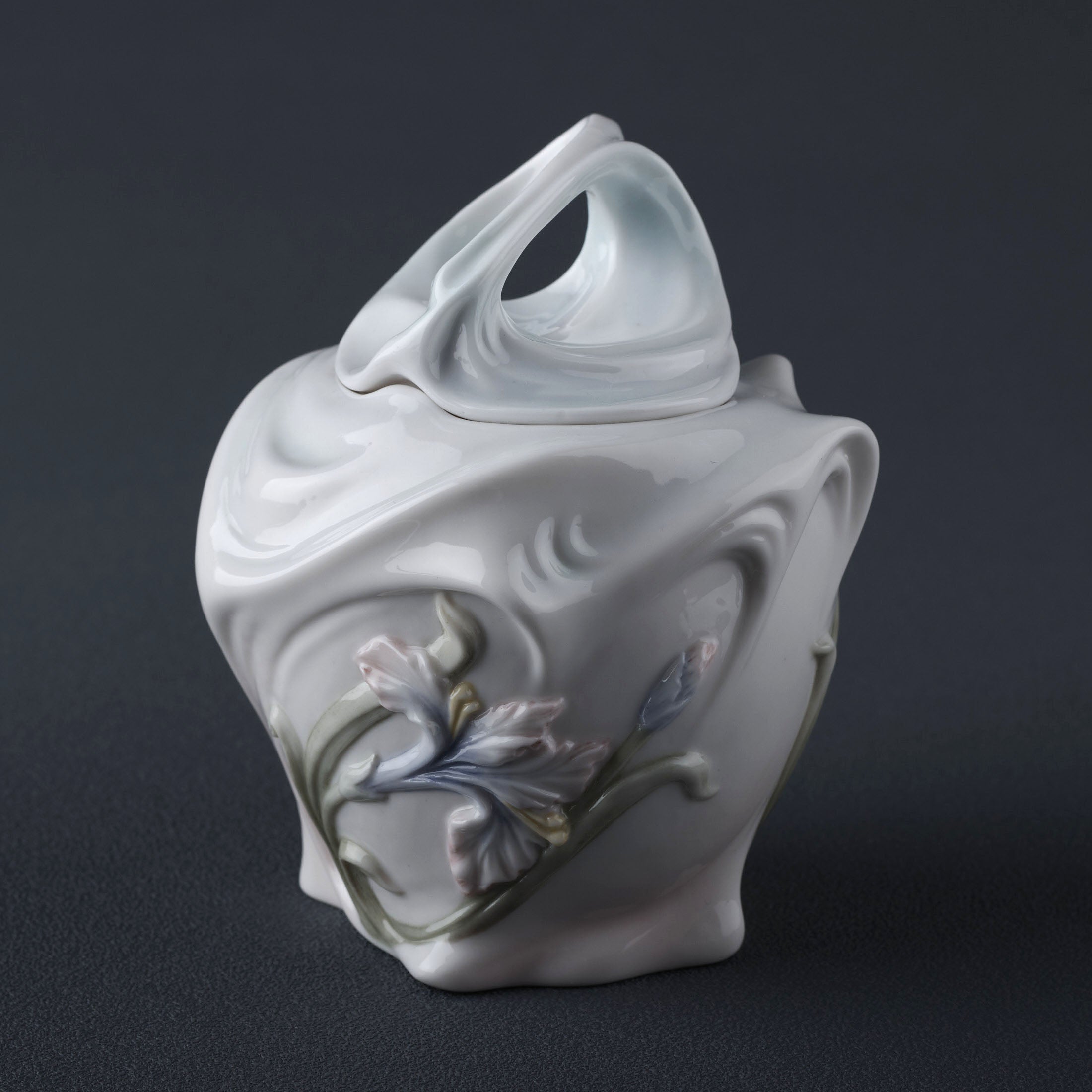 Iris Condiment Jar