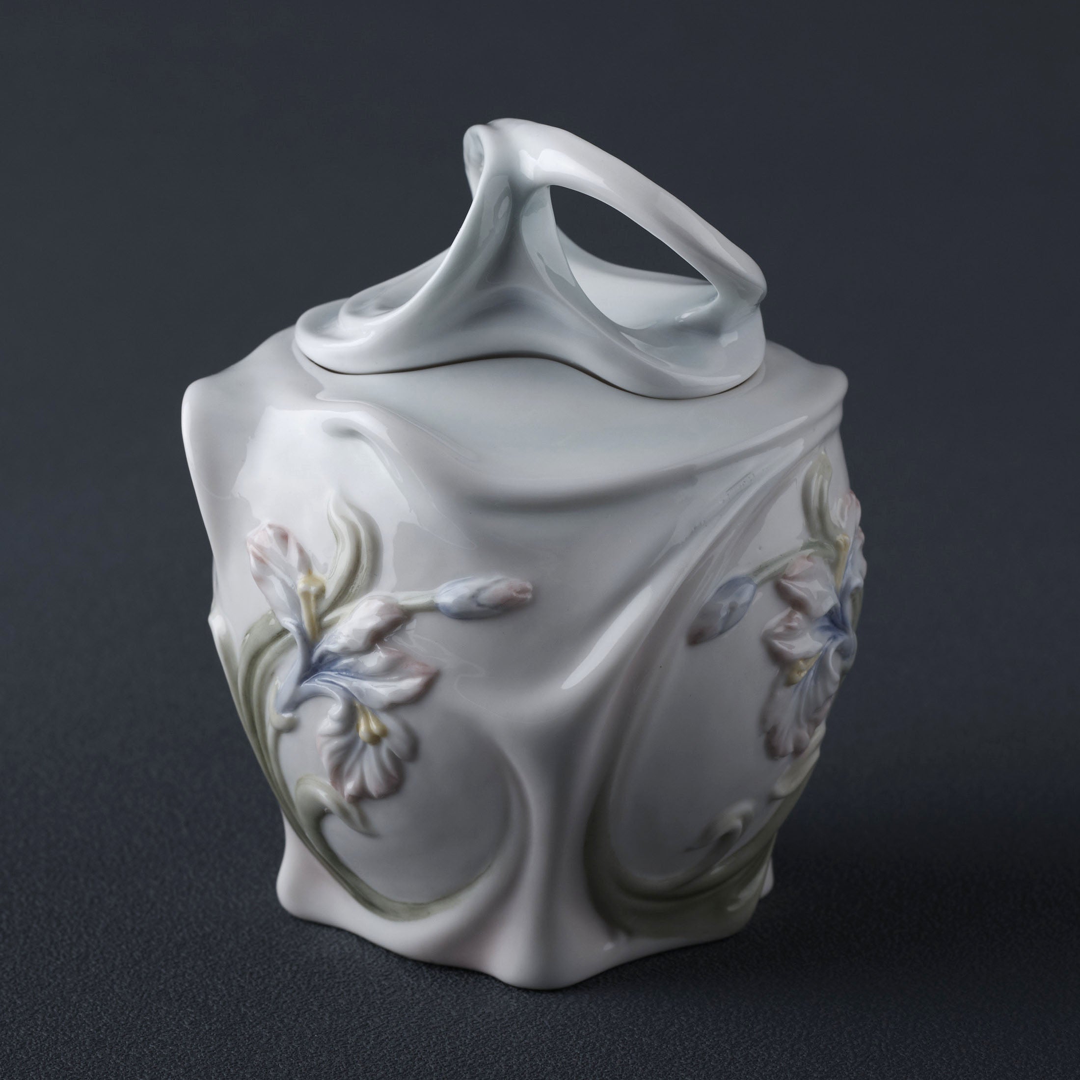 Iris Condiment Jar