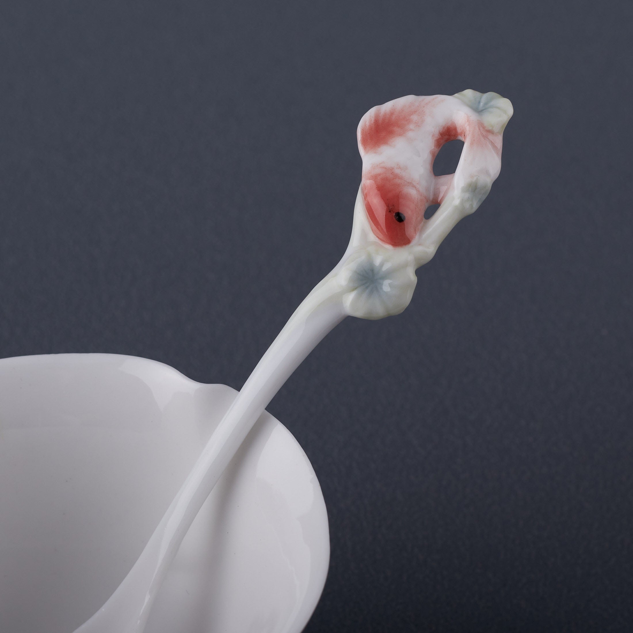 Koi Coffe Cup Set With Spoon