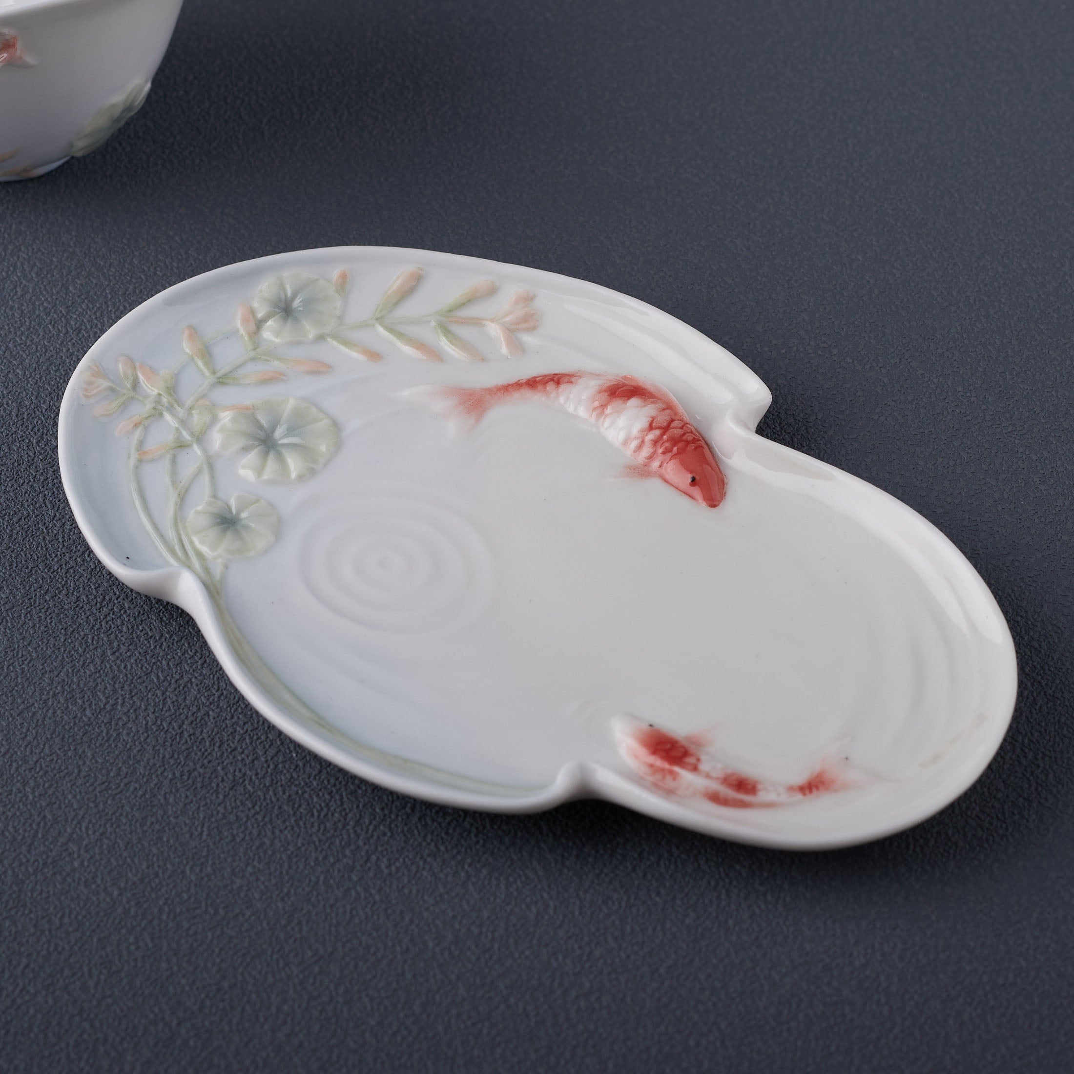 Koi Coffe Cup Set With Spoon