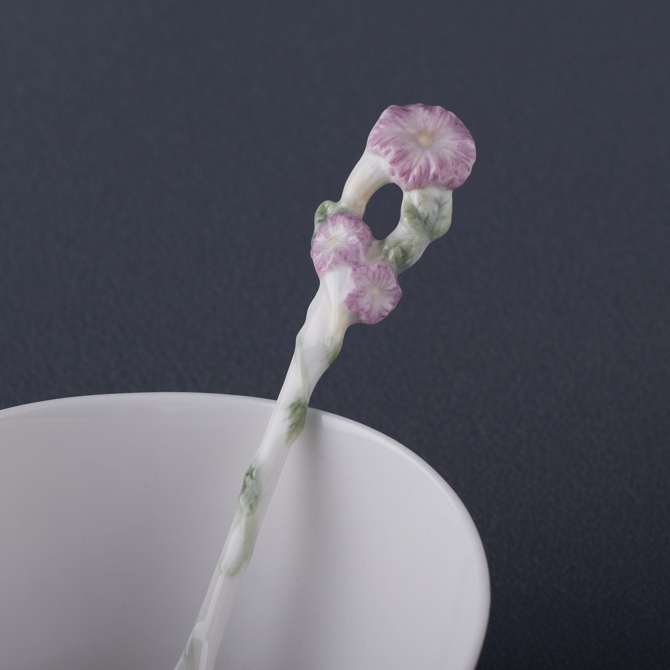 Morning Glory Coffee Set With Spoon