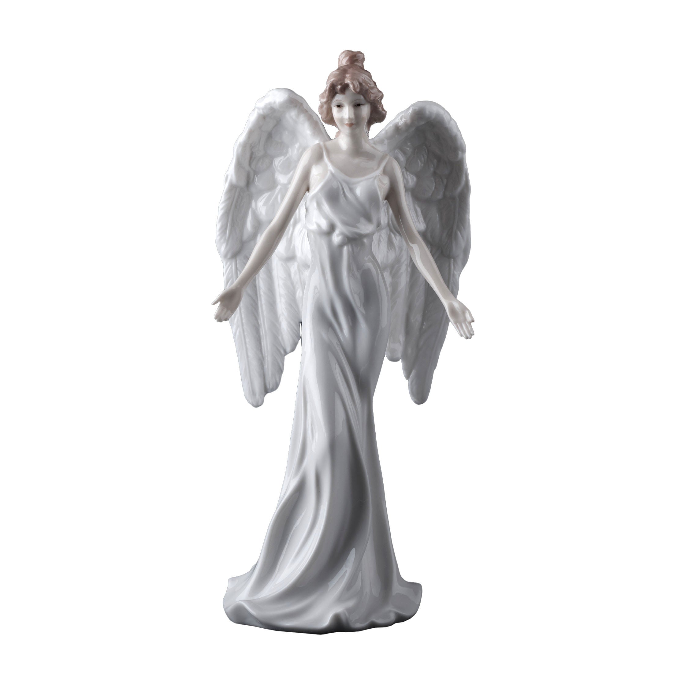 Guardian Angel Open Arms (White Dress)