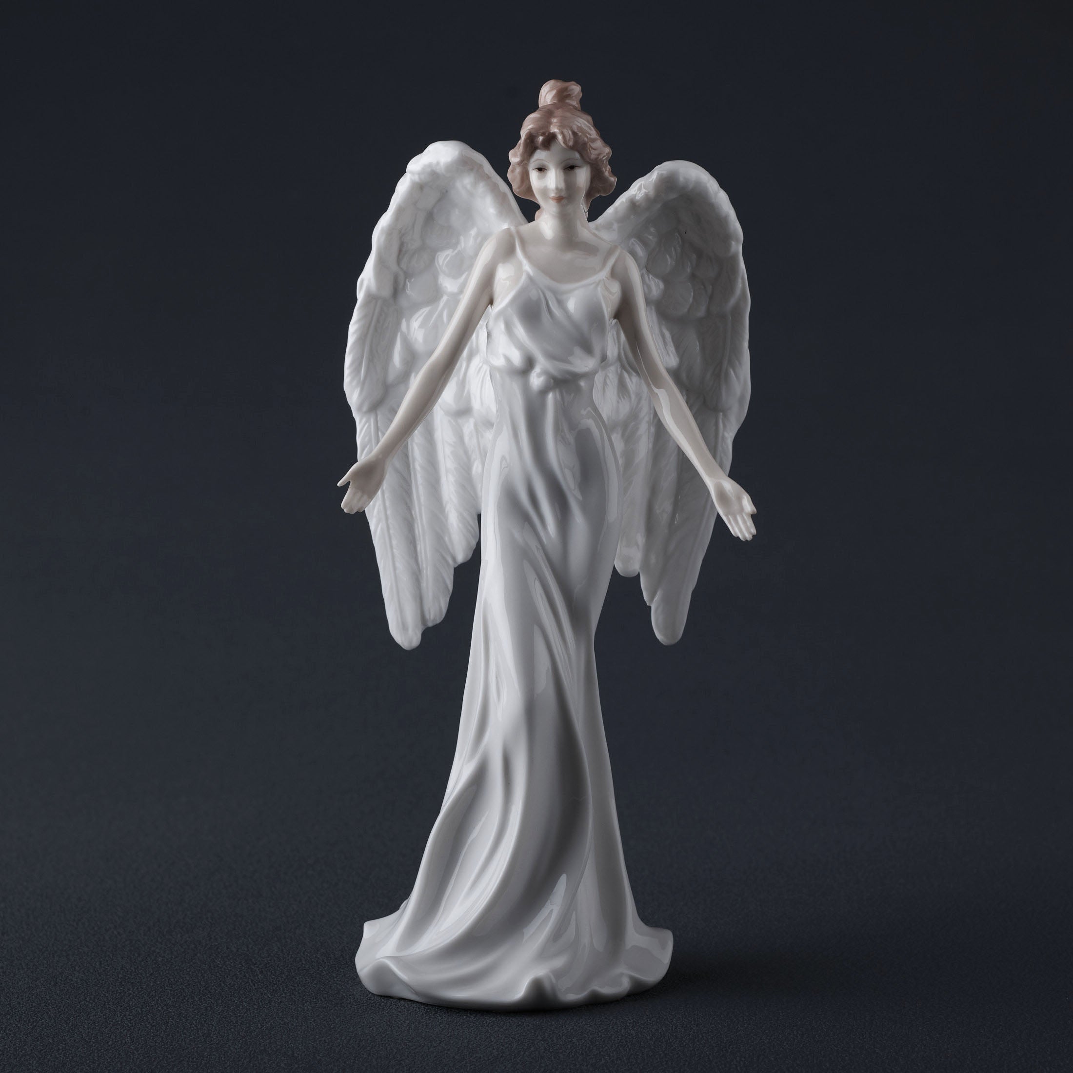Guardian Angel Open Arms (White Dress)