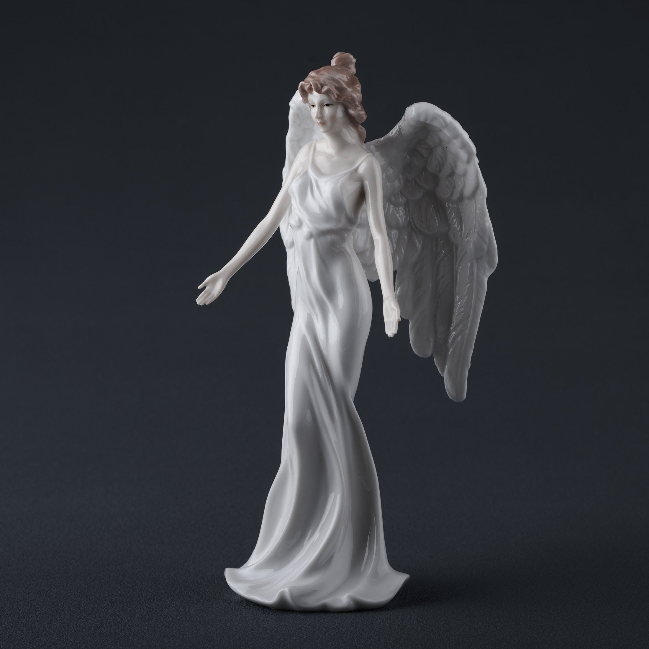 Guardian Angel Open Arms (White Dress)